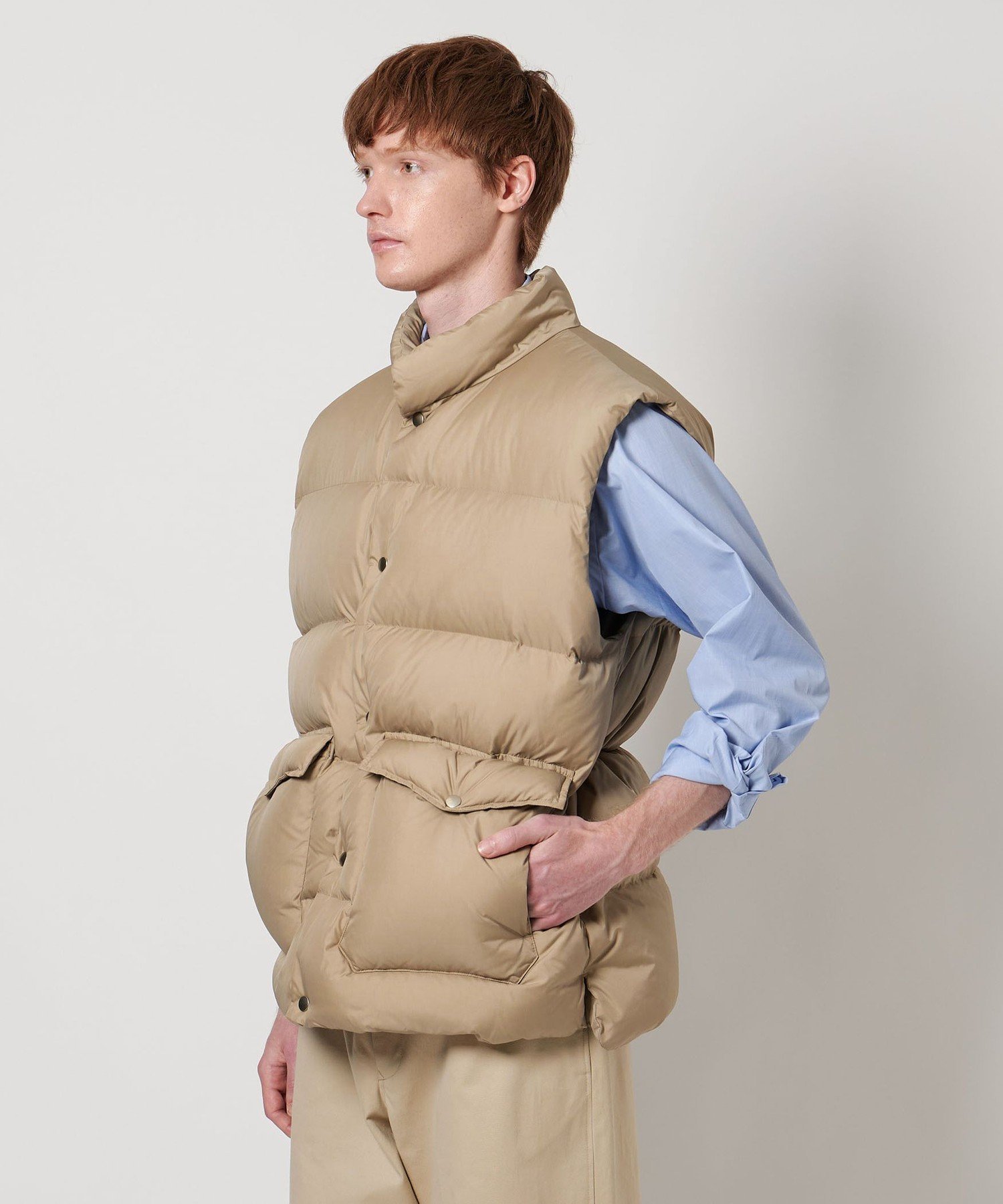 新品　ユニボア　UABONI ダウンベスト　定価8万　ベージュ系　タグ付 UNITED ARROWS｜<LOEFF>ダウンベスト UNISEX | Rakuten Fashion(楽天