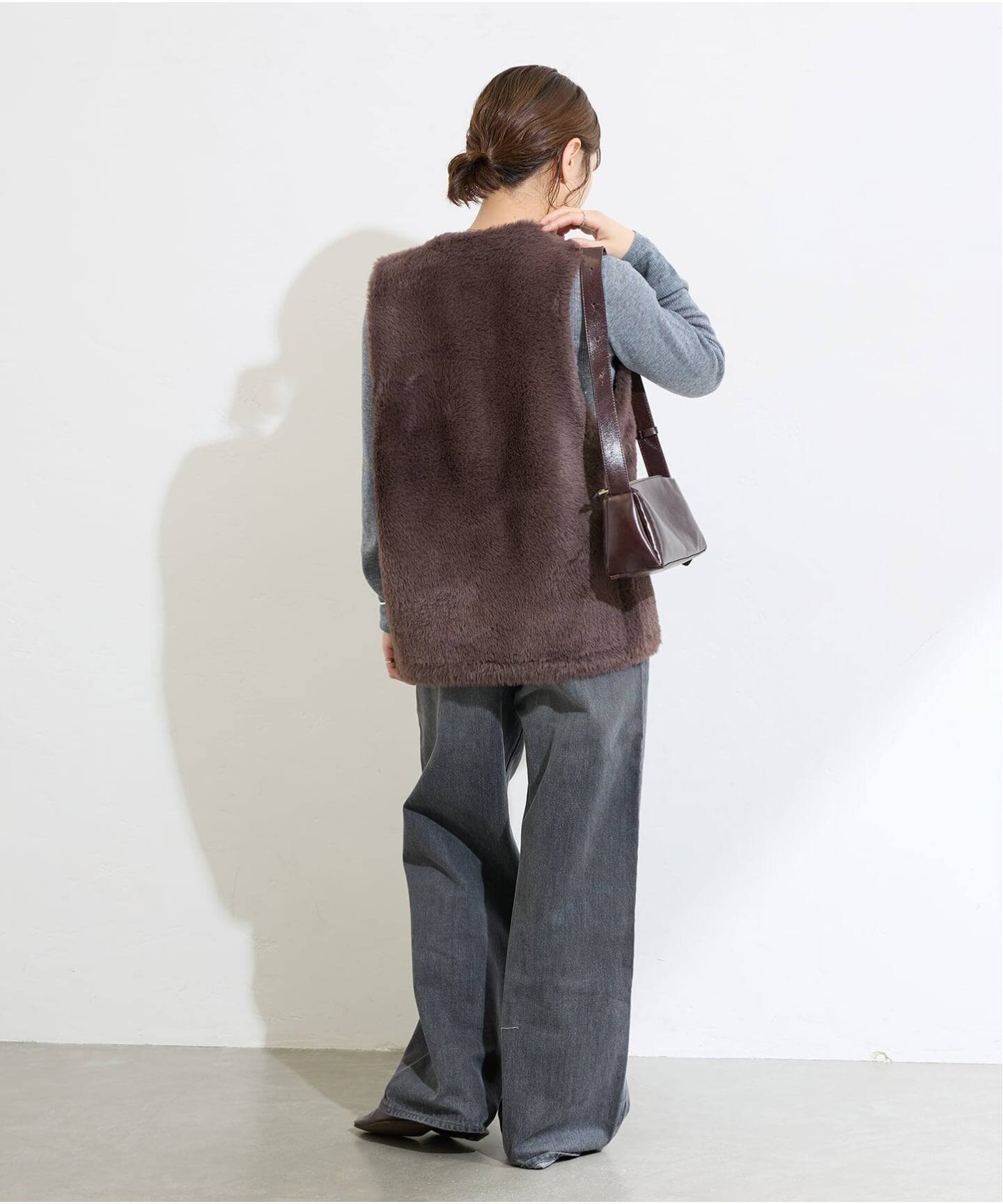 JOURNAL STANDARD｜《追加2》ダブルフェイスフェザークルーネック