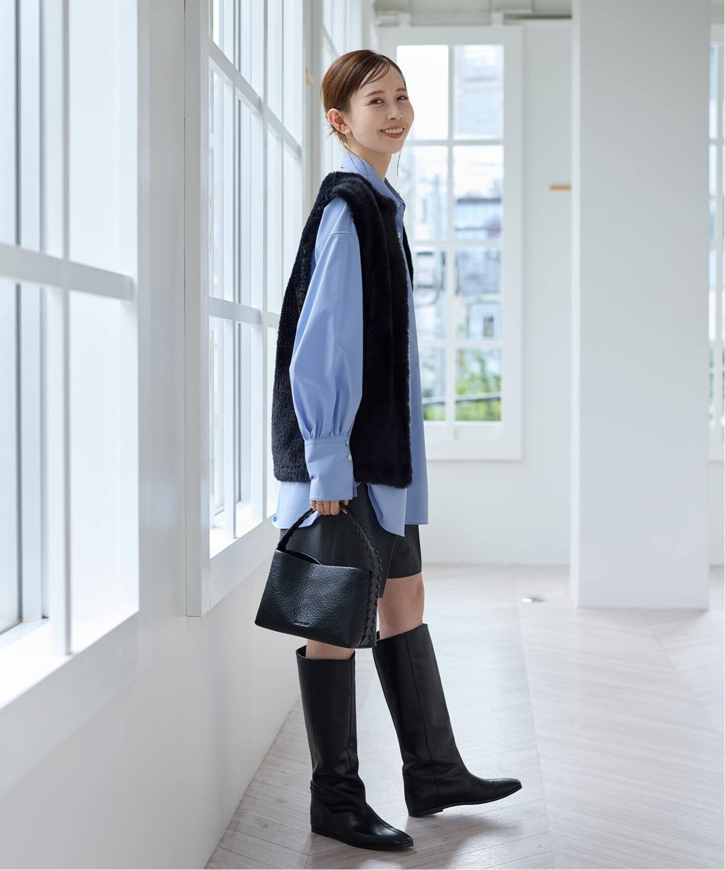 JOURNAL STANDARD｜《追加2》ダブルフェイスフェザークルーネック