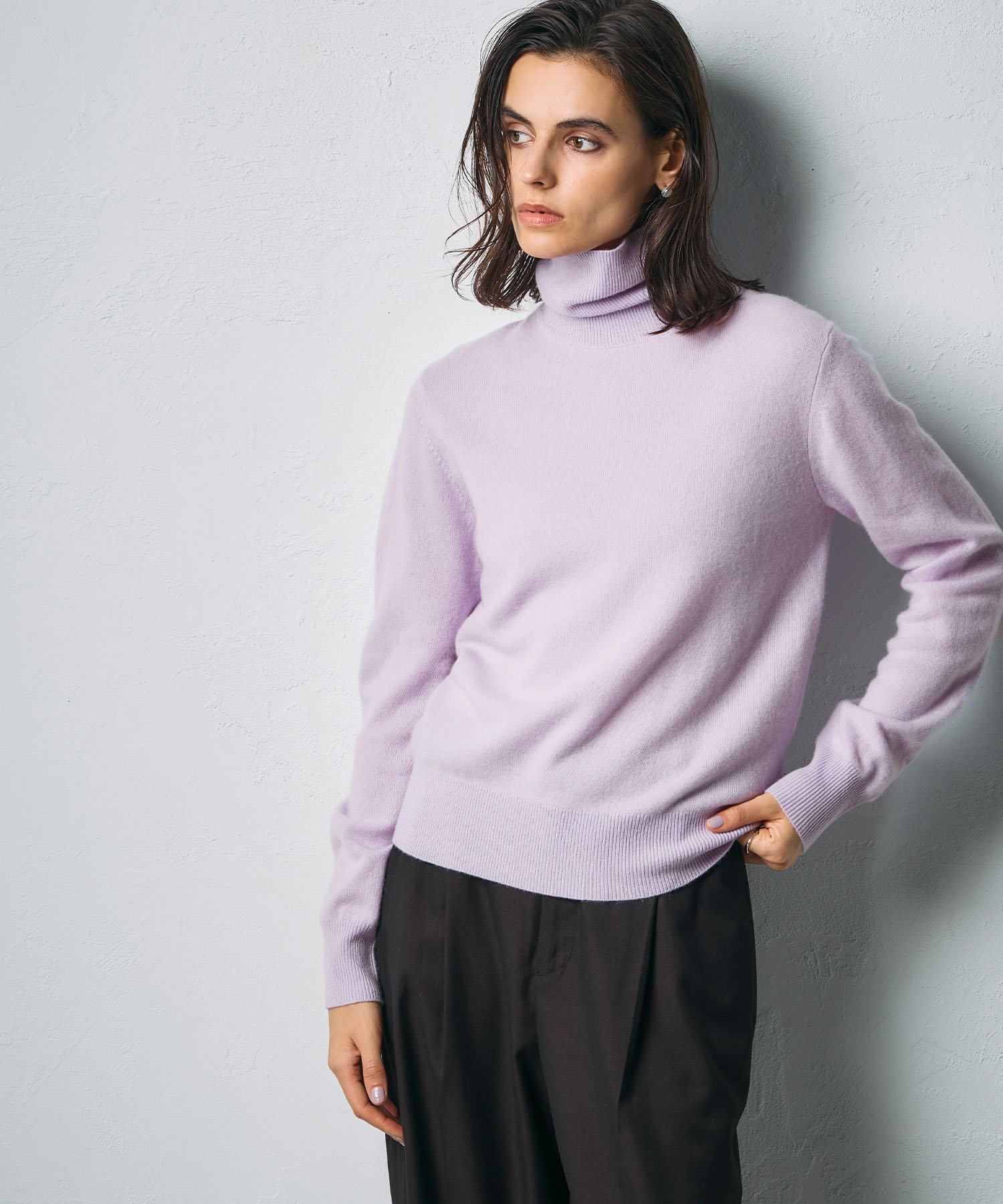 N.O.R.C｜【CASHMERE100%】カシミヤタートルネックニット | Rakuten