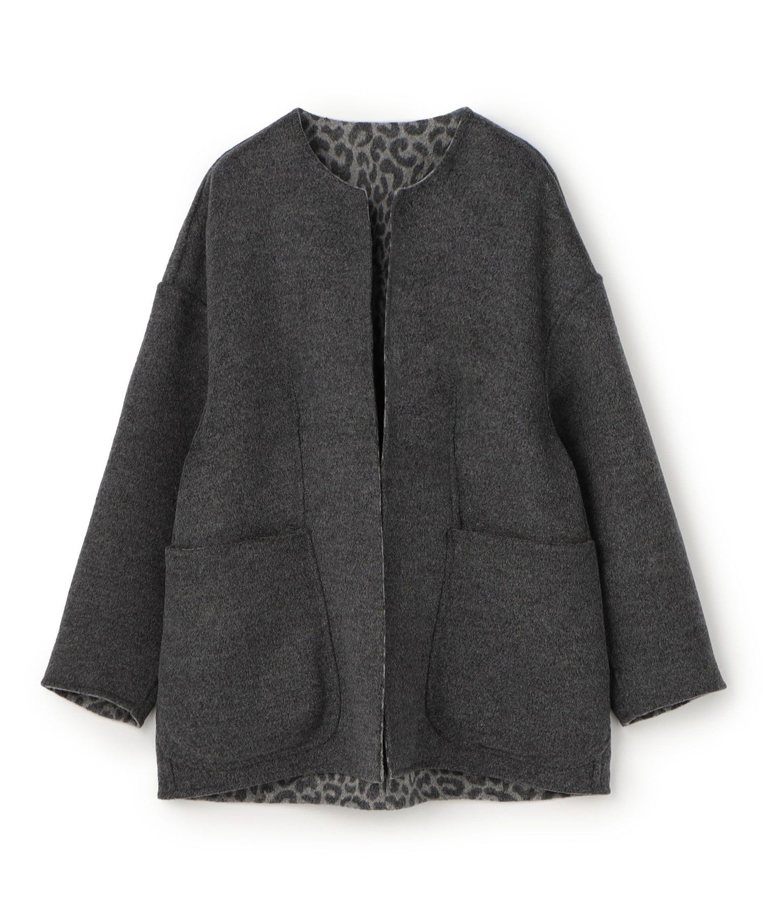 TOMORROWLAND｜スムースファー Vカラージャコット | Rakuten Fashion