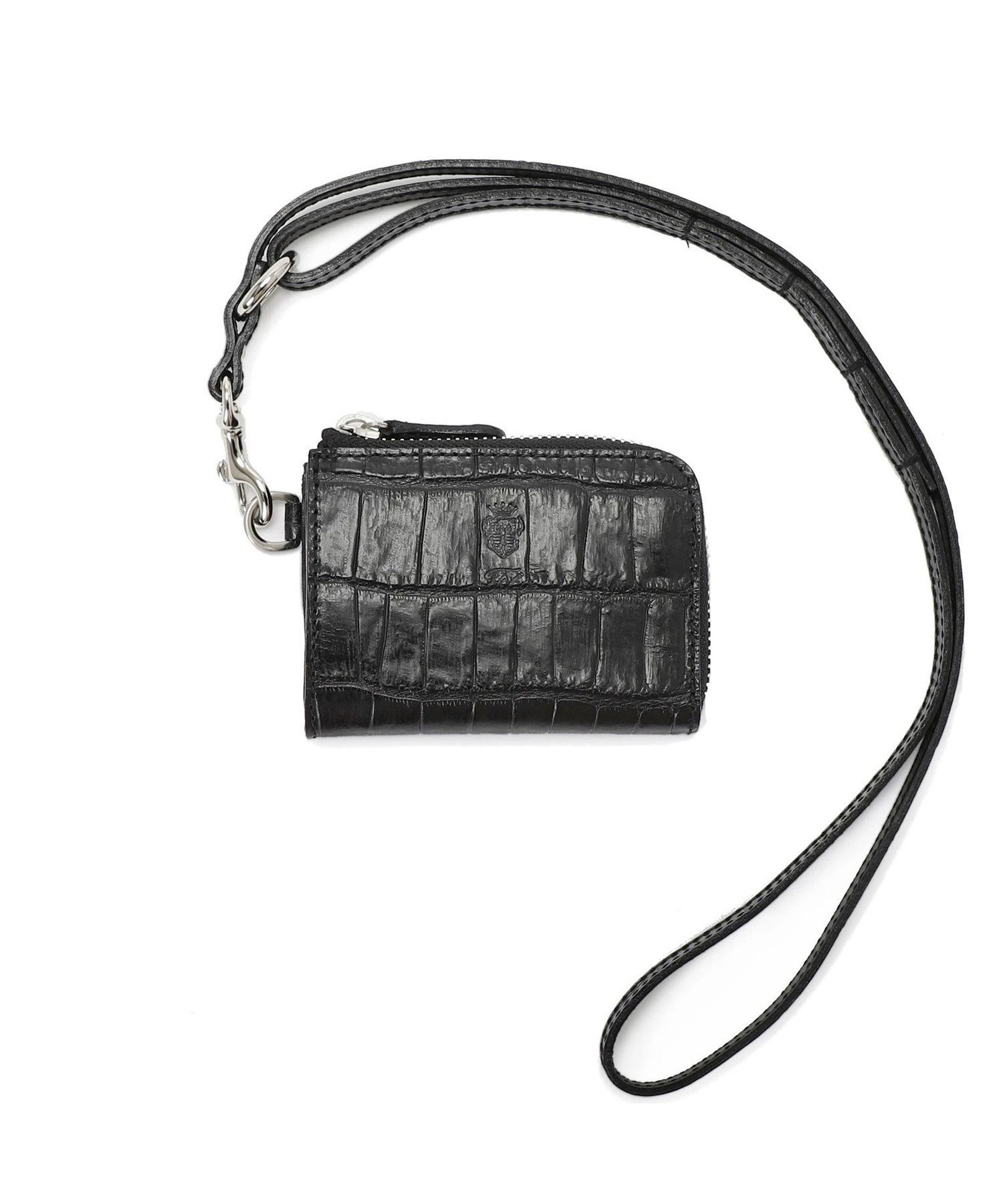 Felisi｜クロコ型押し レザー ネックウォレット 1094/SA | Rakuten