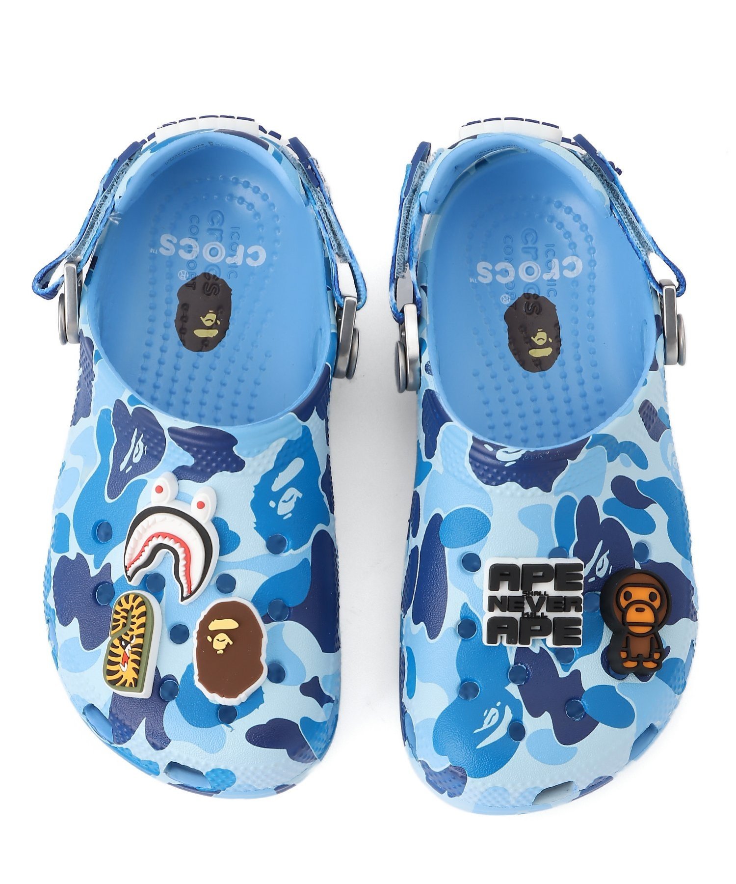 A A BATHING APEとCrocs kid 18cm BATHING APE®とCrocs kid 18cm