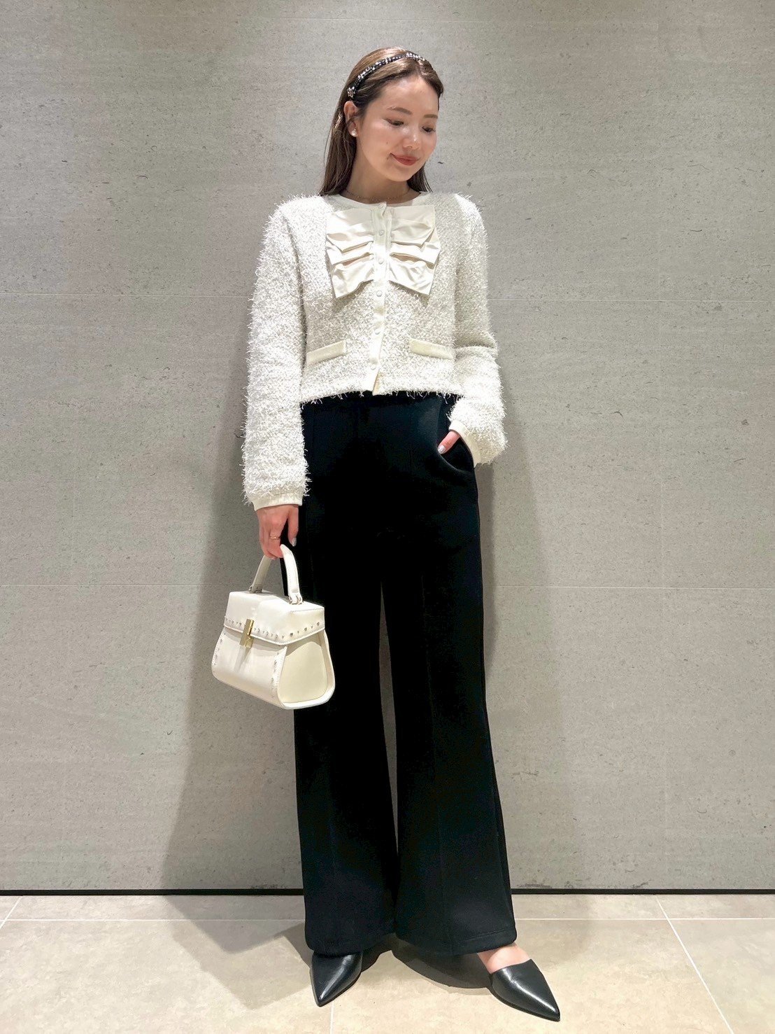 CELFORD｜ダブルリボンニットジャケット | Rakuten Fashion(楽天