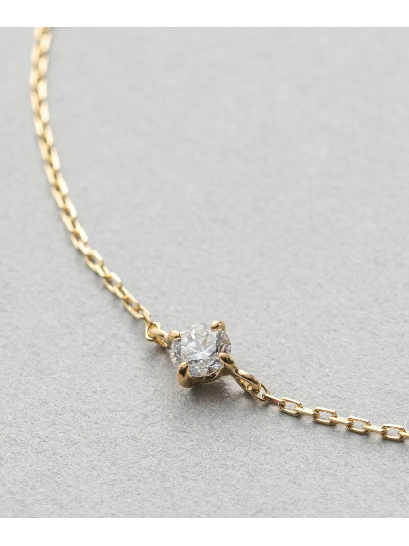 ete｜K18 ダイヤモンド 0.1ct ブレスレット「ブライト」 | Rakuten