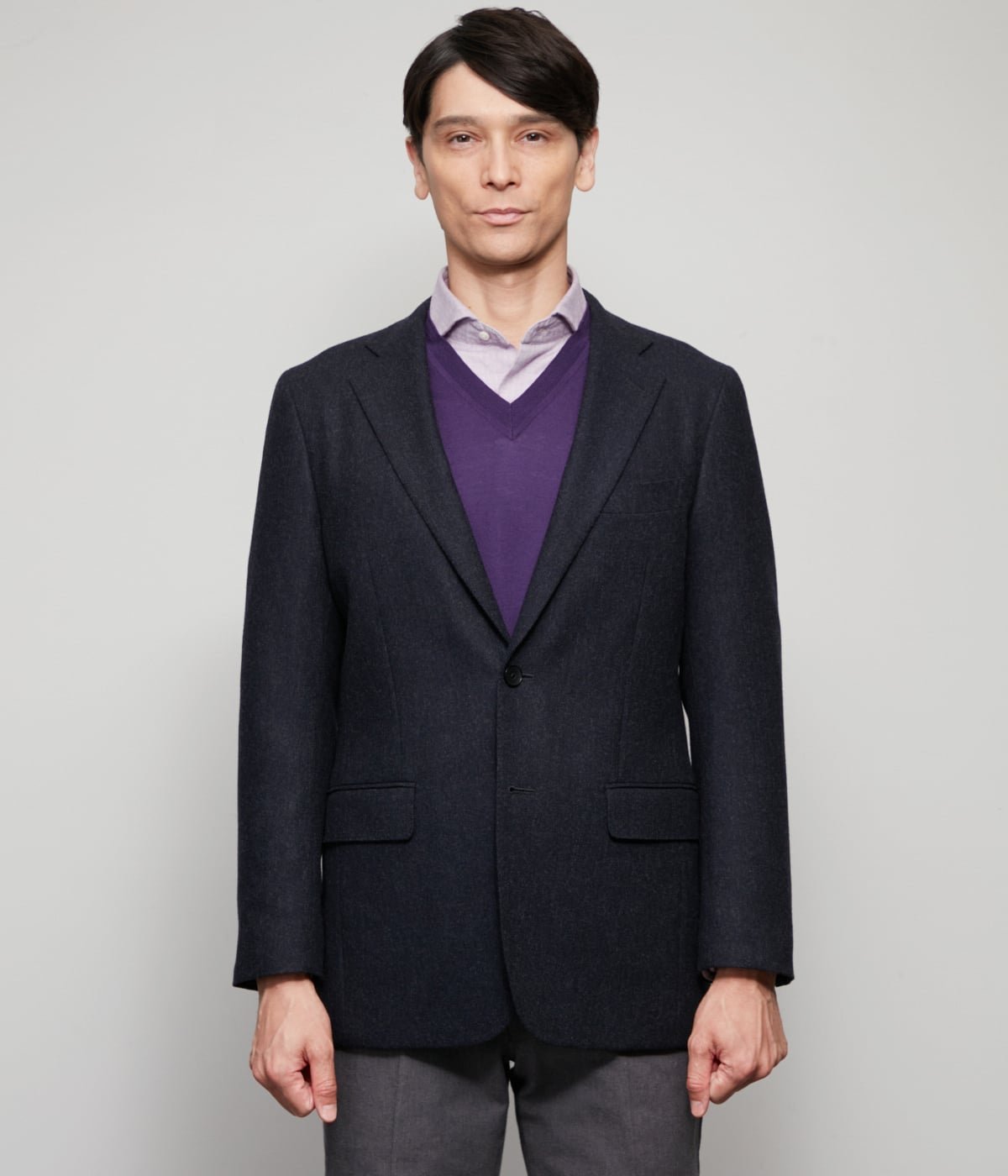 NEWYORKER｜カシミヤ混 ヘリンボーン ジャケット | Rakuten Fashion