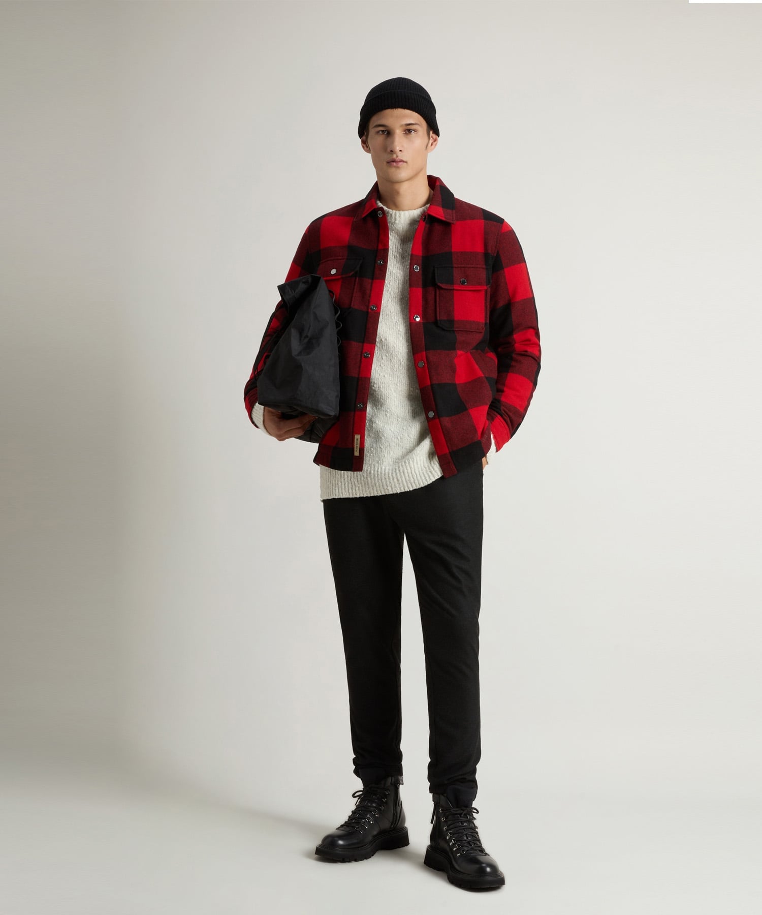 WOOLRICH｜ウールチェック アラスカン シャツジャケット | Rakuten