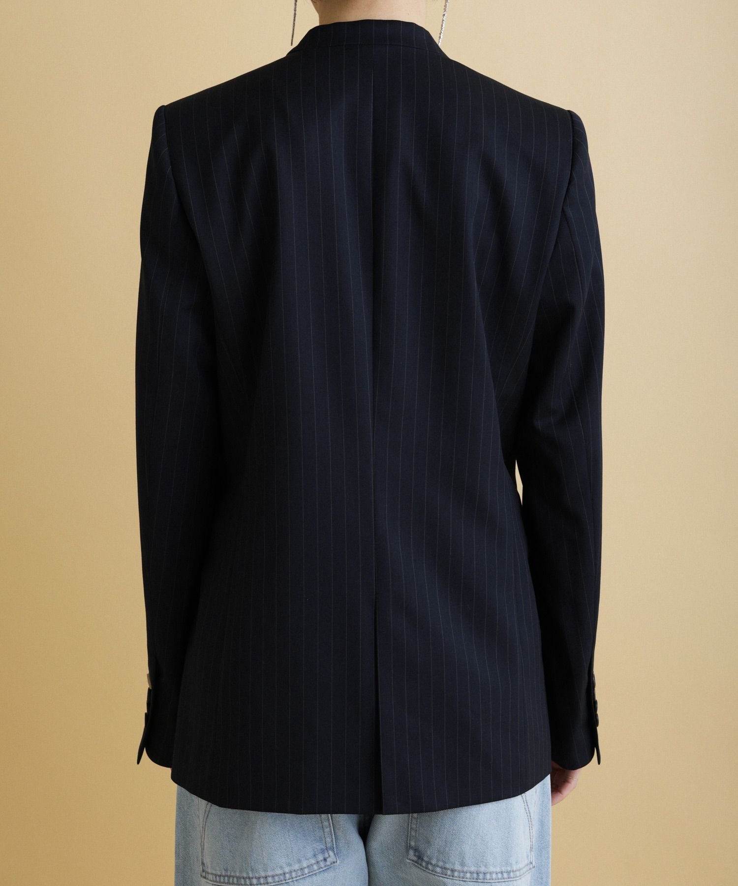 BRILL｜【新色追加】ウールピンストライプジャケット2 | Rakuten