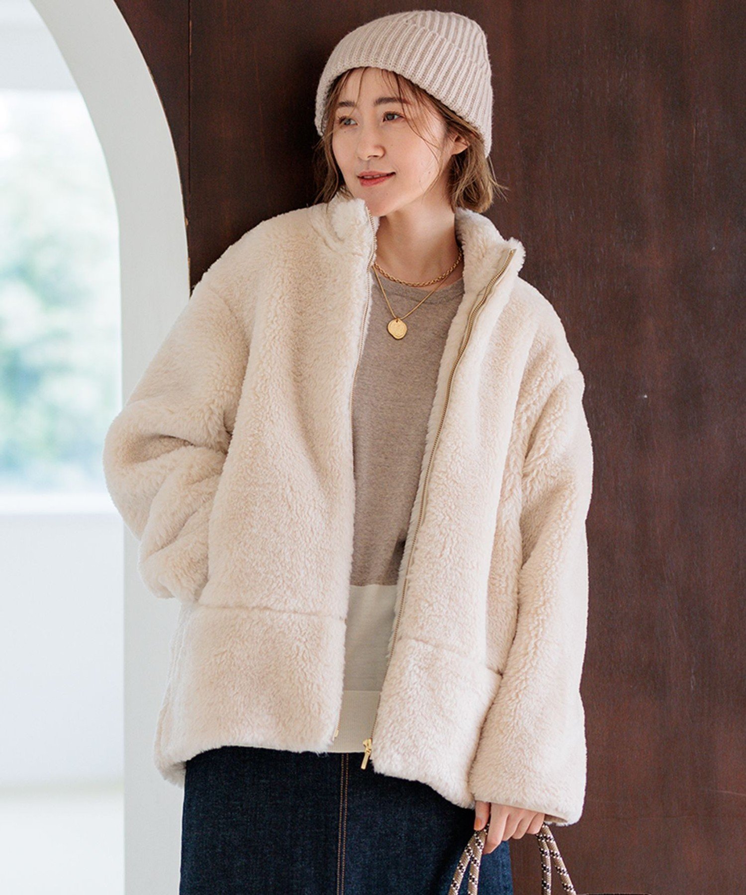 23区｜【洗える】テディボア アウター | Rakuten Fashion(楽天