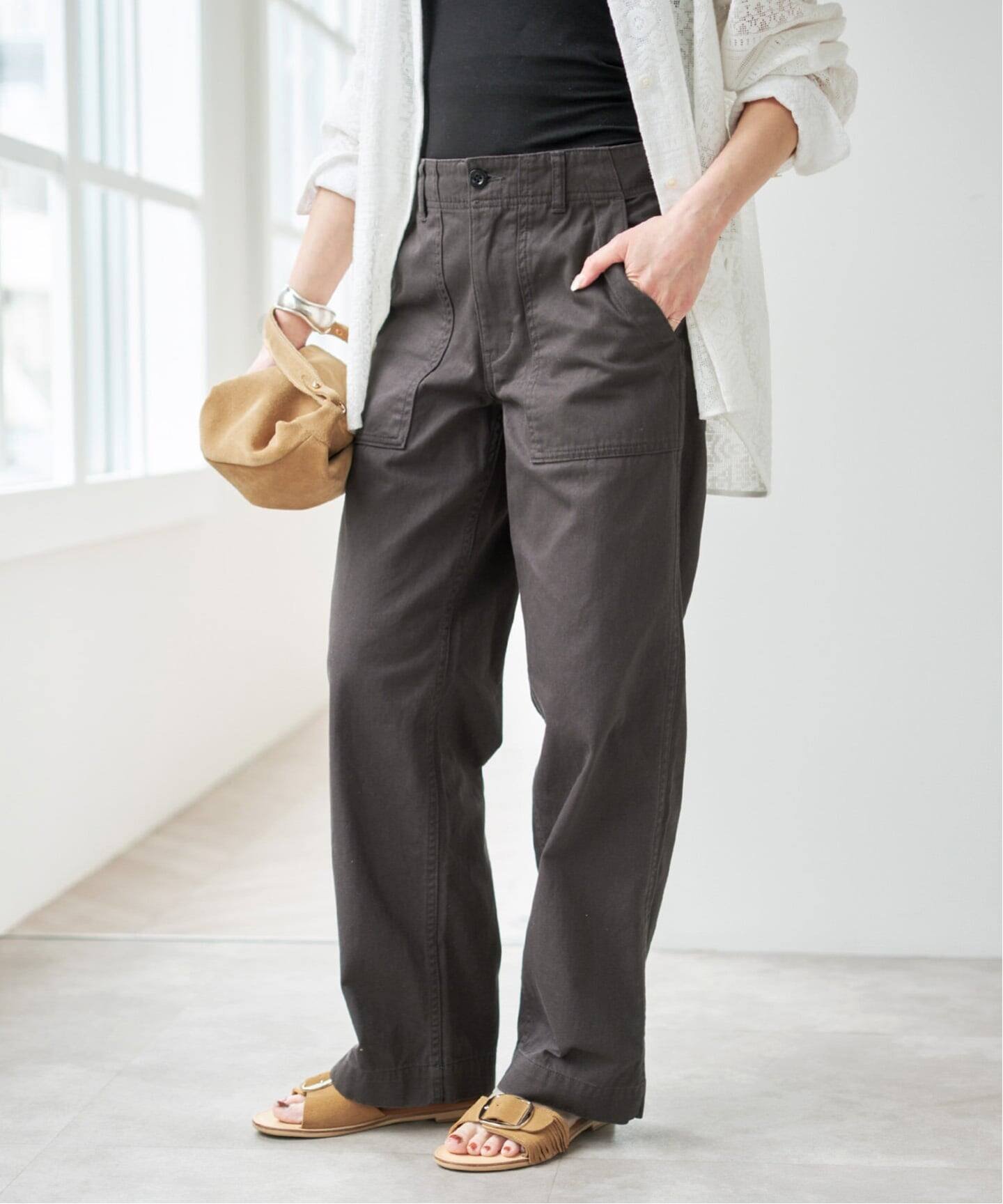 Spick & Span｜《WEB限定 / 追加3》ルーズベイカーパンツ | Rakuten