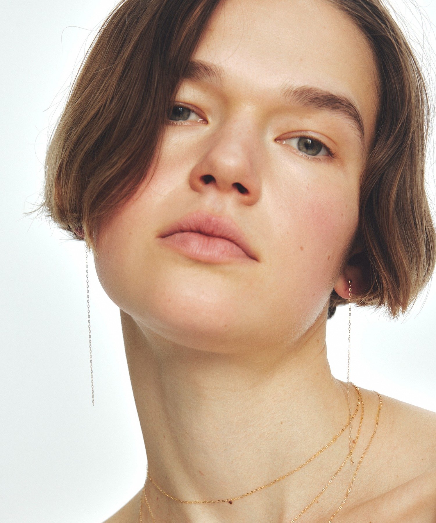 SETUP7｜les bon bon/blazing long pierce/ブレイジング ロング ピアス