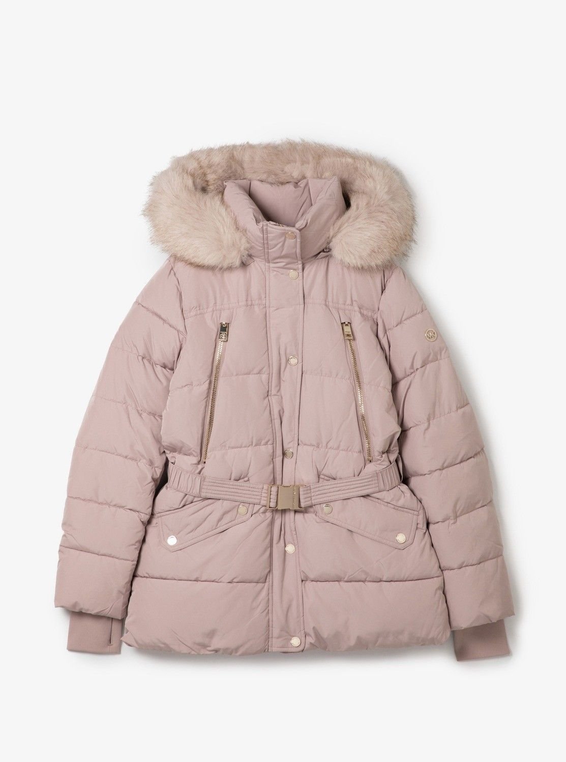 MICHAEL KORS｜ベルテッド フォーファー キルティング パファー