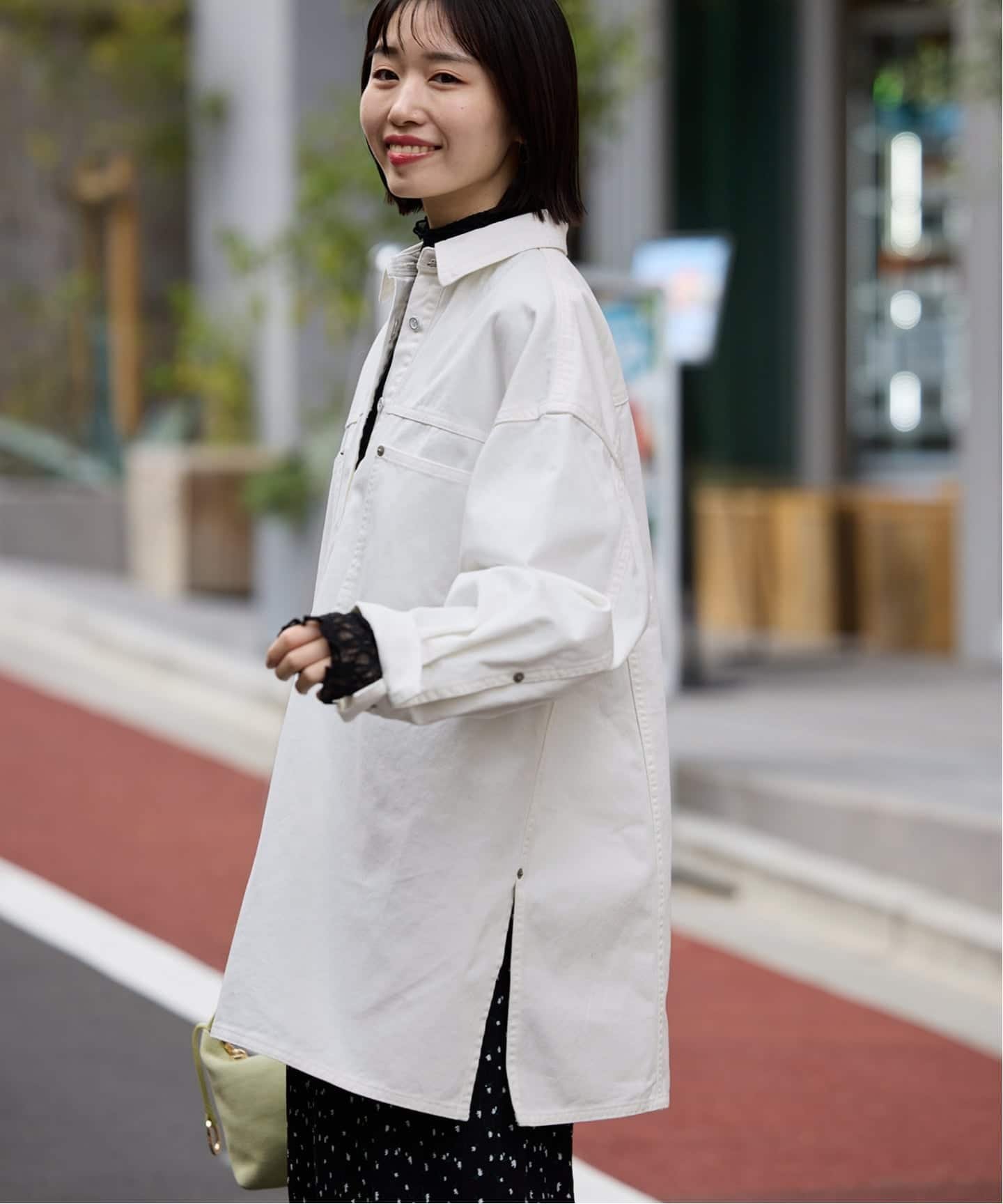 SLOBE IENA｜LE DENIM フィールドオーバーチュニック | Rakuten