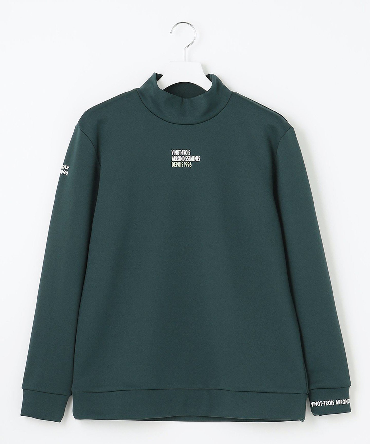 23区GOLF｜【MEN】ストレッチ裏フリース モックネック | Rakuten