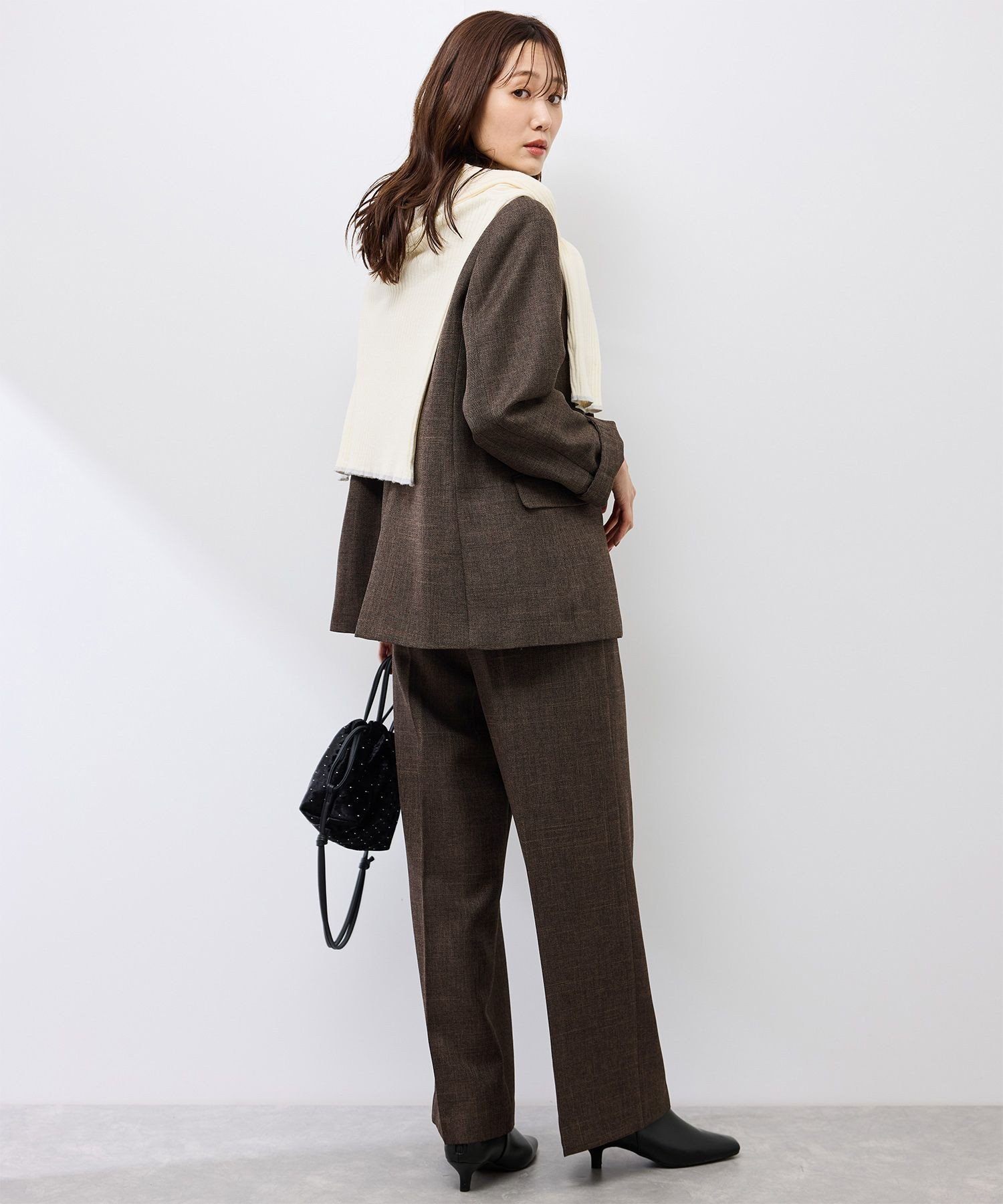 ROPE' PICNIC｜スリートーンツイードジャケット/セットアップ対応