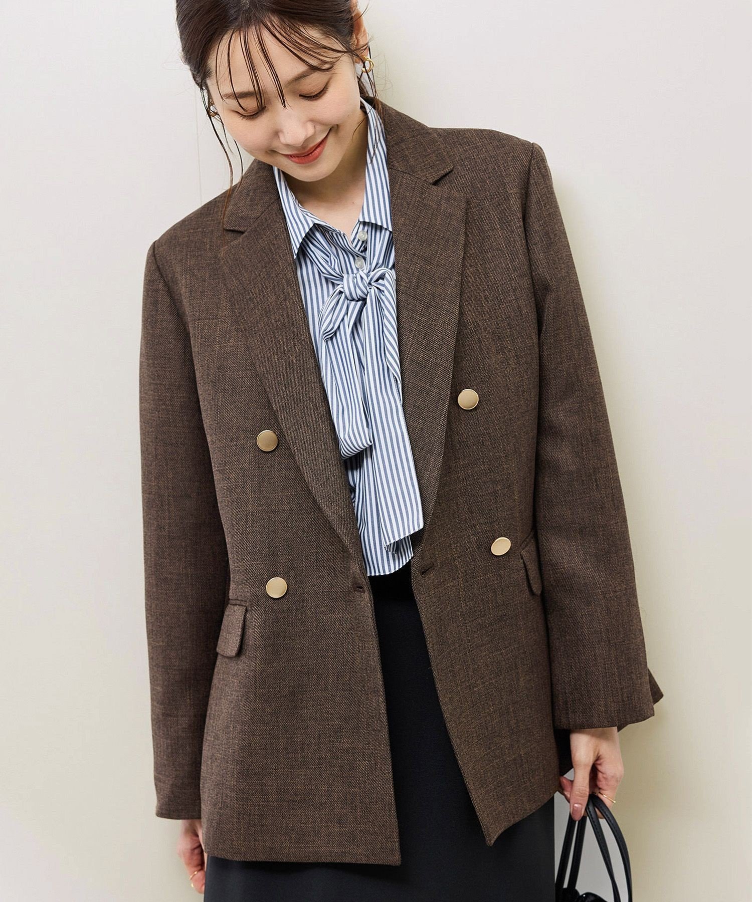 ROPE' PICNIC｜スリートーンツイードジャケット/セットアップ対応