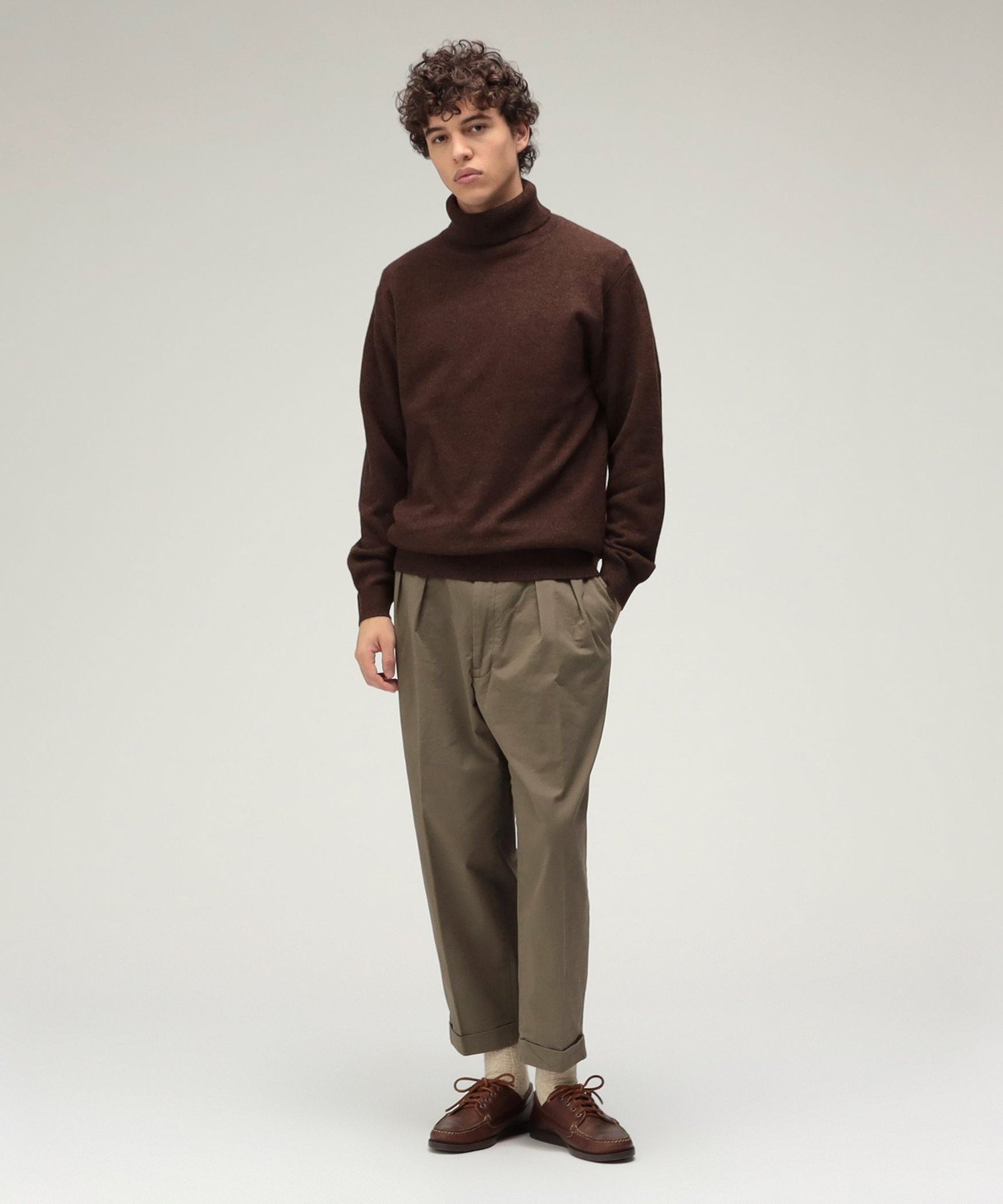 BEAMS MEN｜BEAMS PLUS / 9ゲージ ウール タートルネック | Rakuten