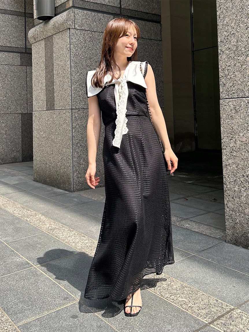 SNIDEL｜【00サイズあり】セーラースカーフワンピース | Rakuten