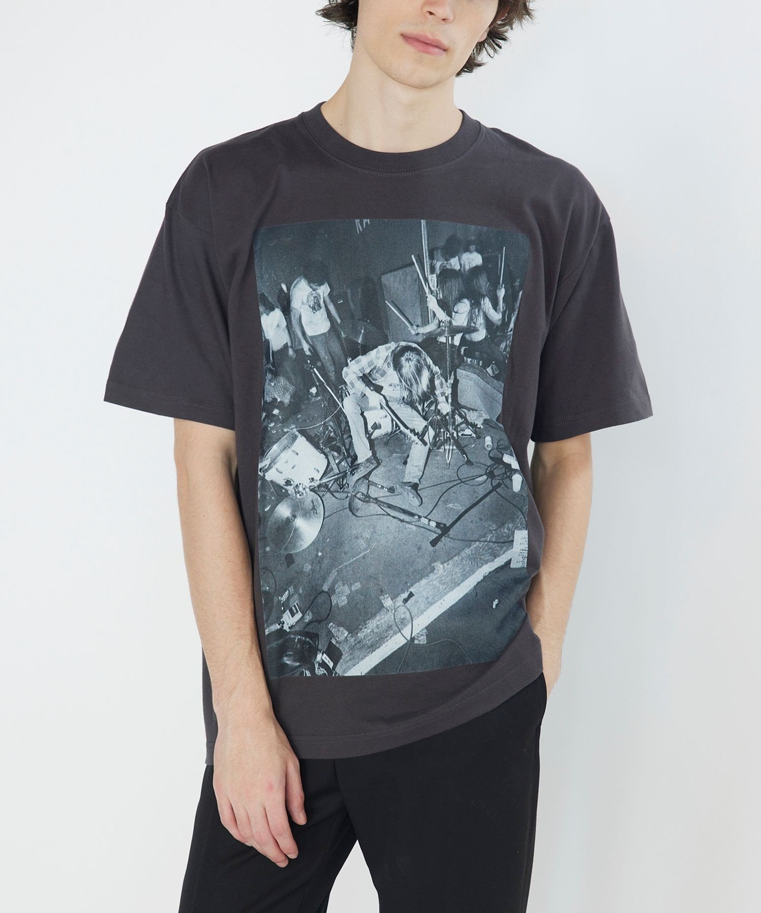 ADAM ET ROPE'｜【Charles Peterson for BIOTOP】 Photo T-Shirt