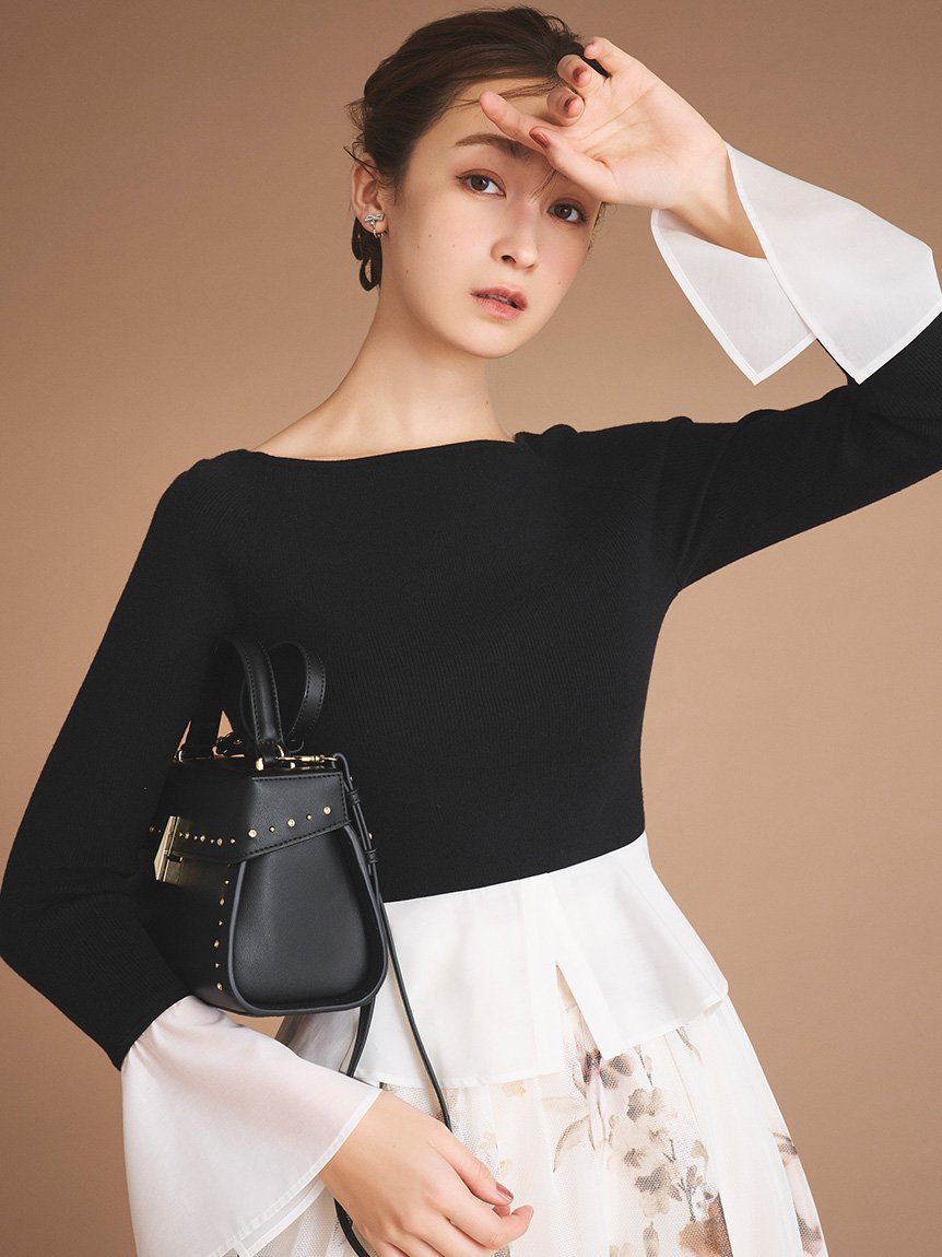 CELFORD｜シャツドッキングニットプルオーバー | Rakuten Fashion(楽天