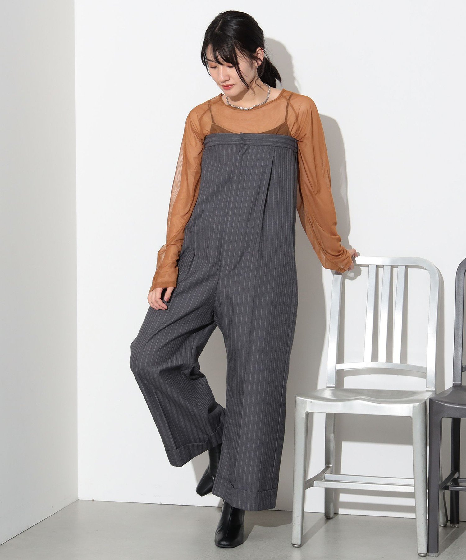 BEAMS OUTLET｜2WAY タック ベア サロペット | Rakuten Fashion(楽天