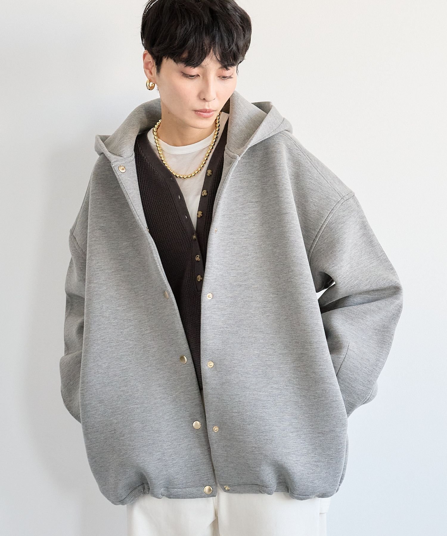 BARNYARDSTORM｜ダンボールフーディーブルゾン【新色追加 / WEB限定