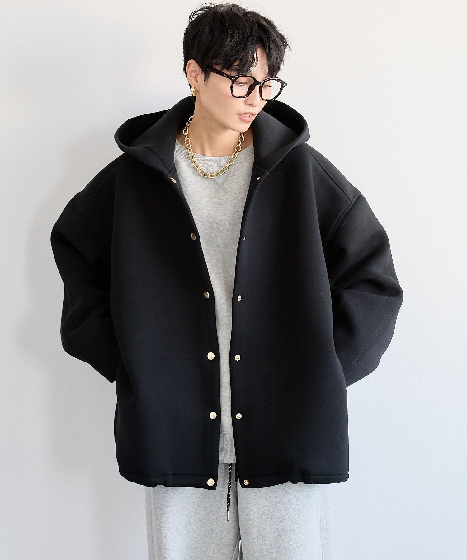 BARNYARDSTORM｜ダンボールフーディーブルゾン【新色追加 / WEB限定