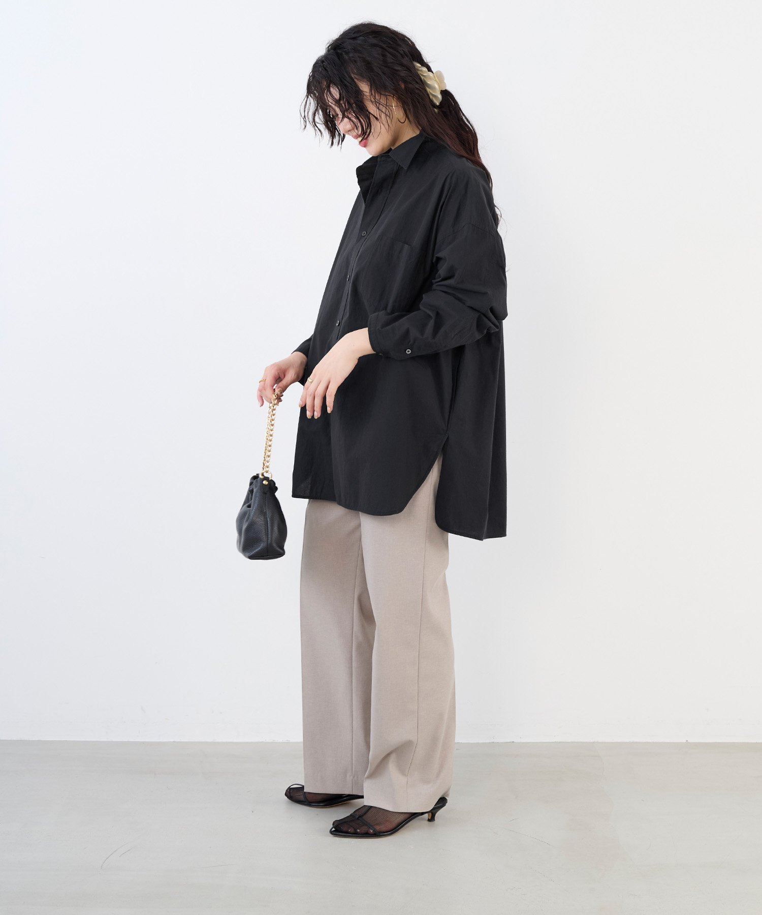 MICA＆DEAL｜【TICCA】ハーブスクエアビッグシャツブルゾンUNI