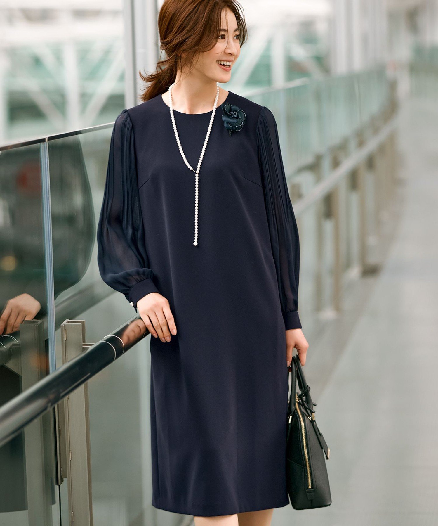 23区｜【セットアップ対応】トリアセダブルジョーゼット シフォン