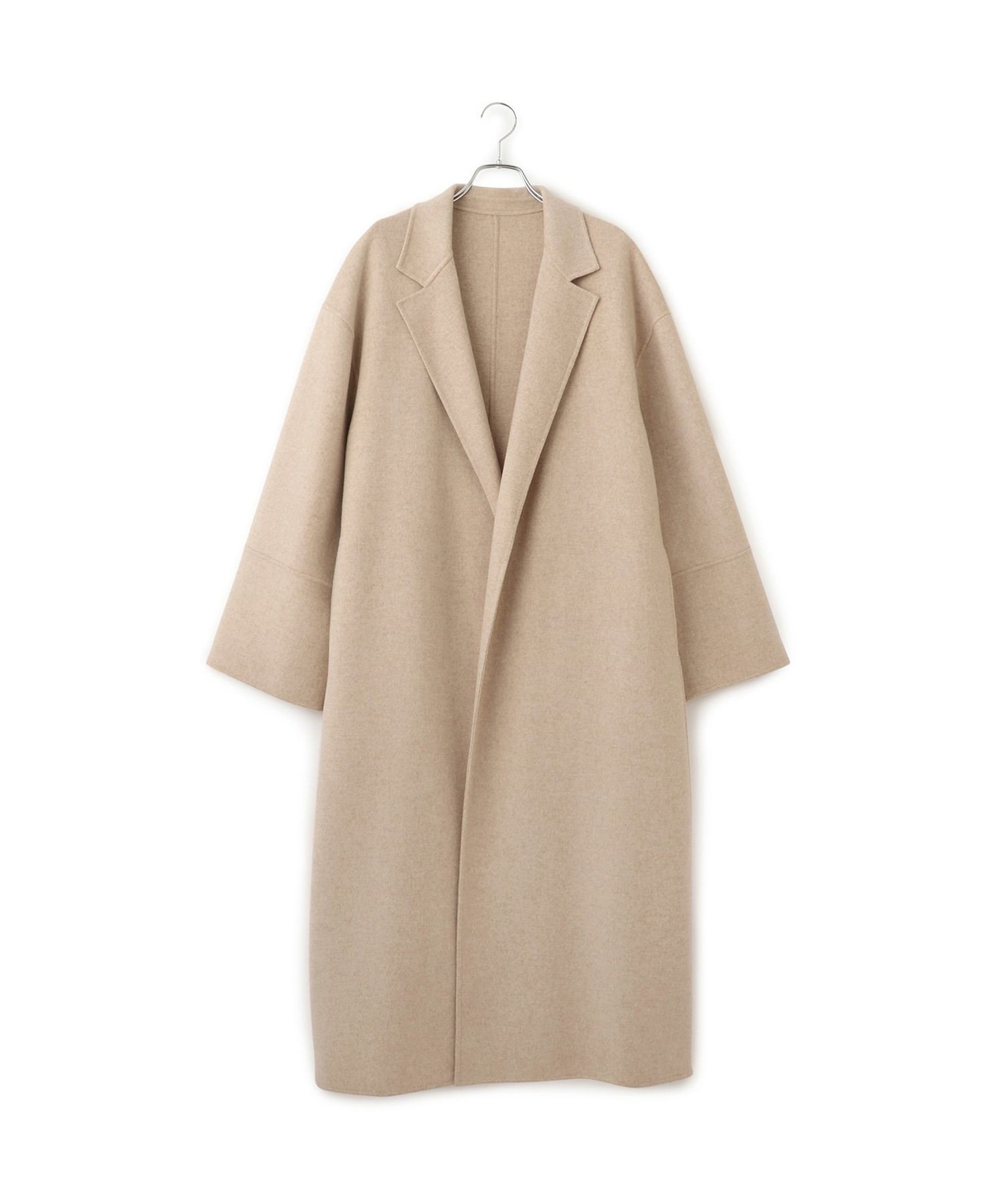 ADAM ET ROPE'｜【EMOELLE】Colombo カシミヤブレンドリバーコート