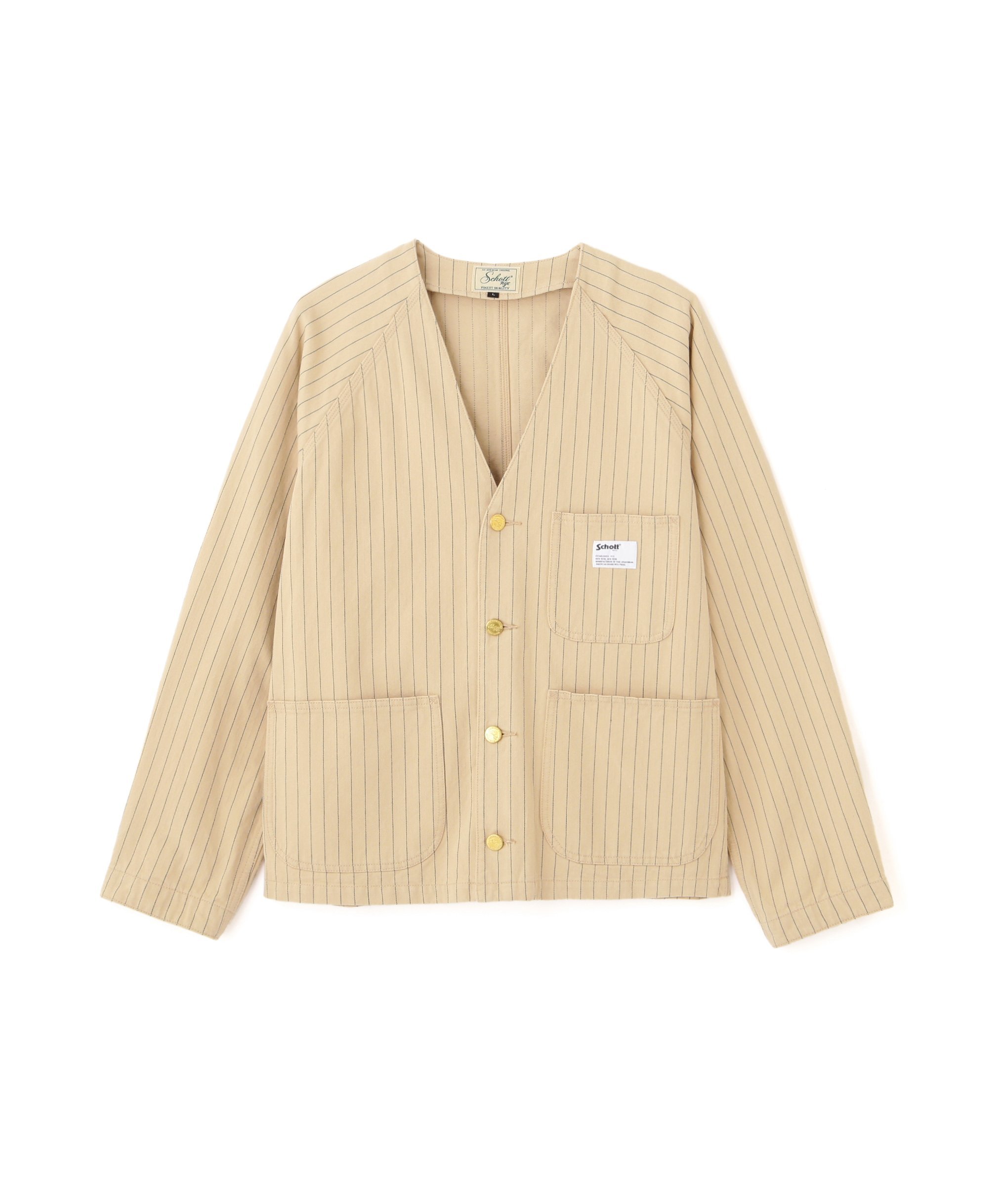 Schott｜STRIPE ENGINEER JACKET/ストライプ エンジニア ジャケット