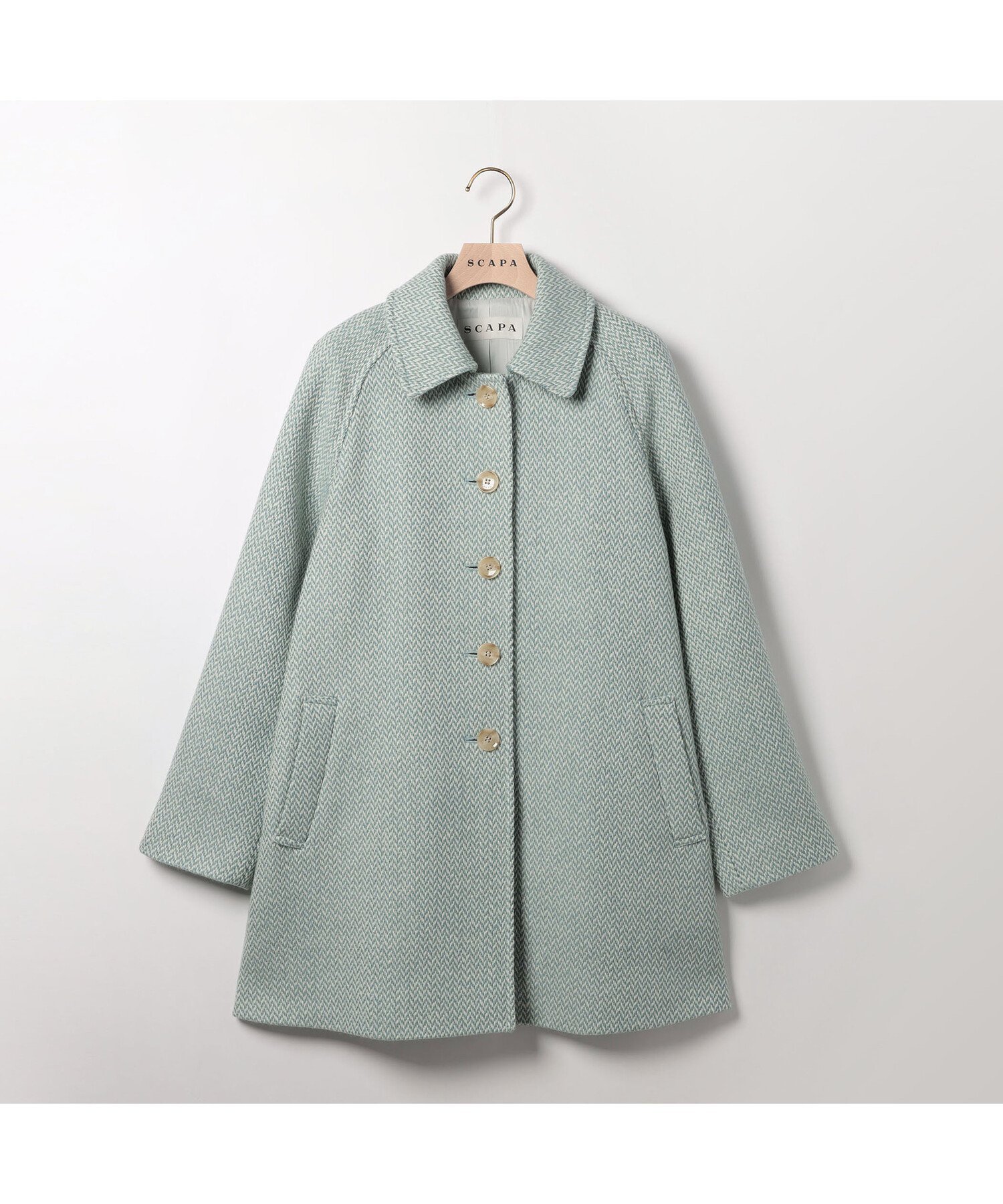 SCAPA｜ウールツィードコート | Rakuten Fashion(楽天ファッション／旧