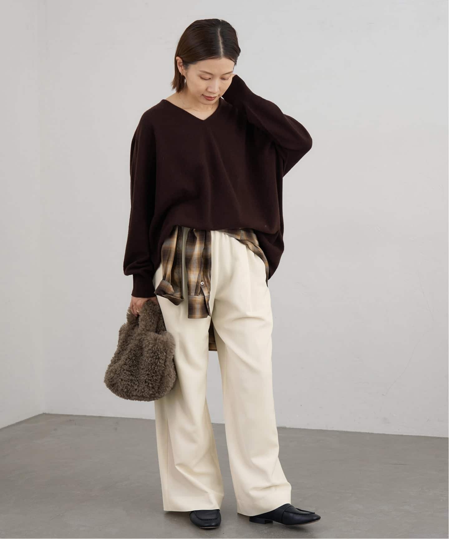 IENA｜ウォッシャブル アセテートツイルタックパンツ | Rakuten