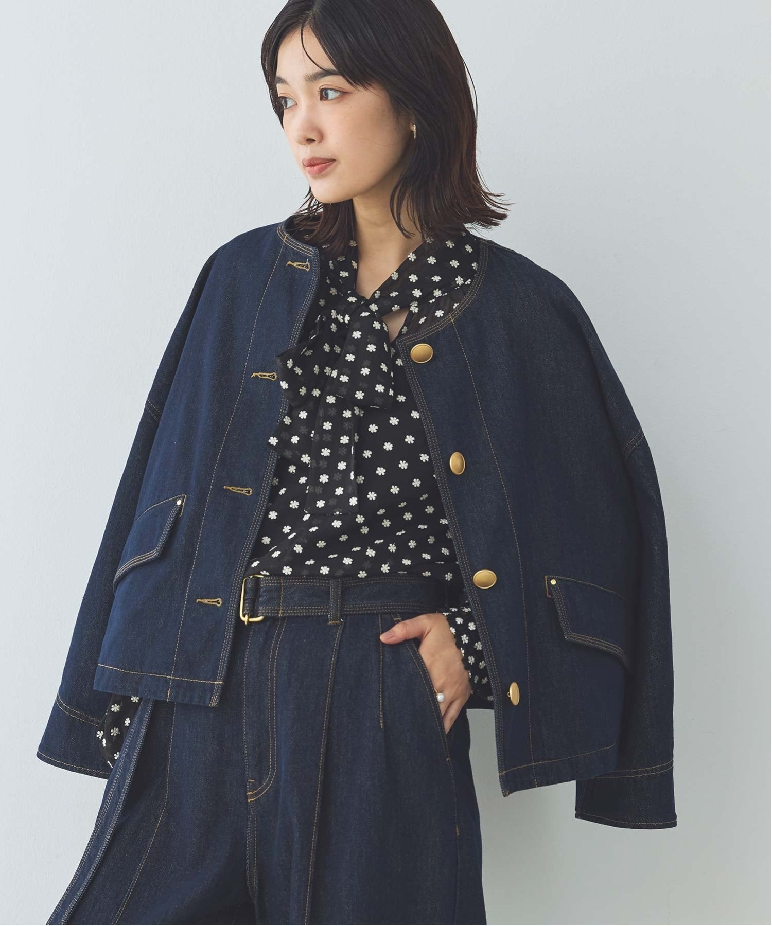 Gready Brilliant｜金釦デニムジャケット | Rakuten Fashion(楽天