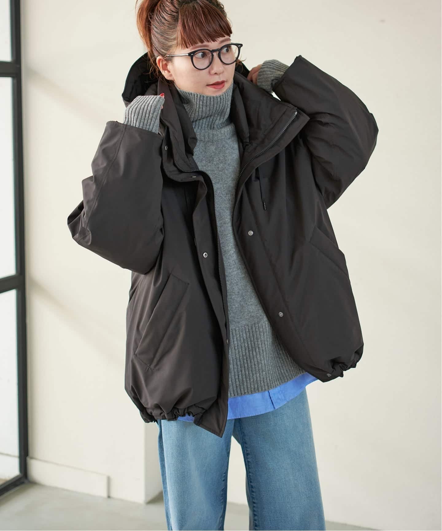 Spick & Span｜《追加》2WAY撥水ダウンハーフコート | Rakuten Fashion