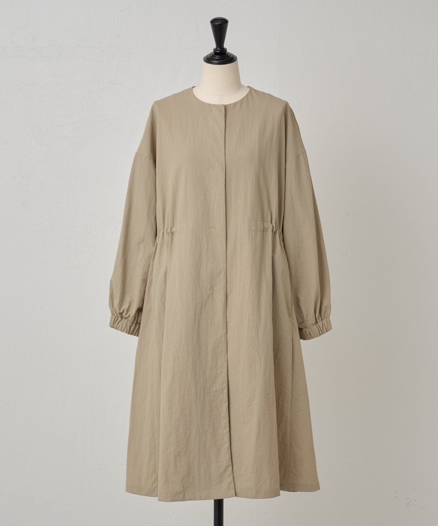 BEARDSLEY｜バルーン袖フレアーコート | Rakuten Fashion(楽天