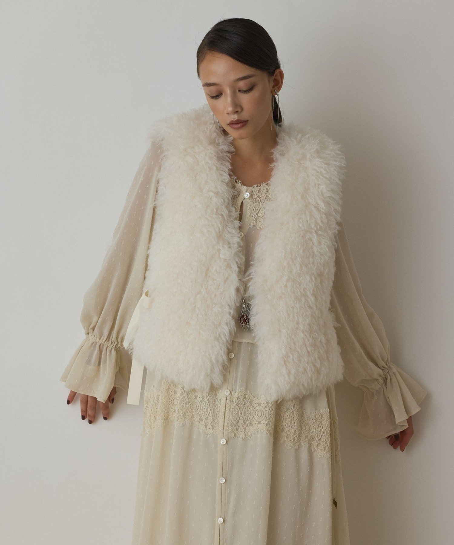 GRACE CONTINENTAL｜ショートファージレ | Rakuten Fashion(楽天