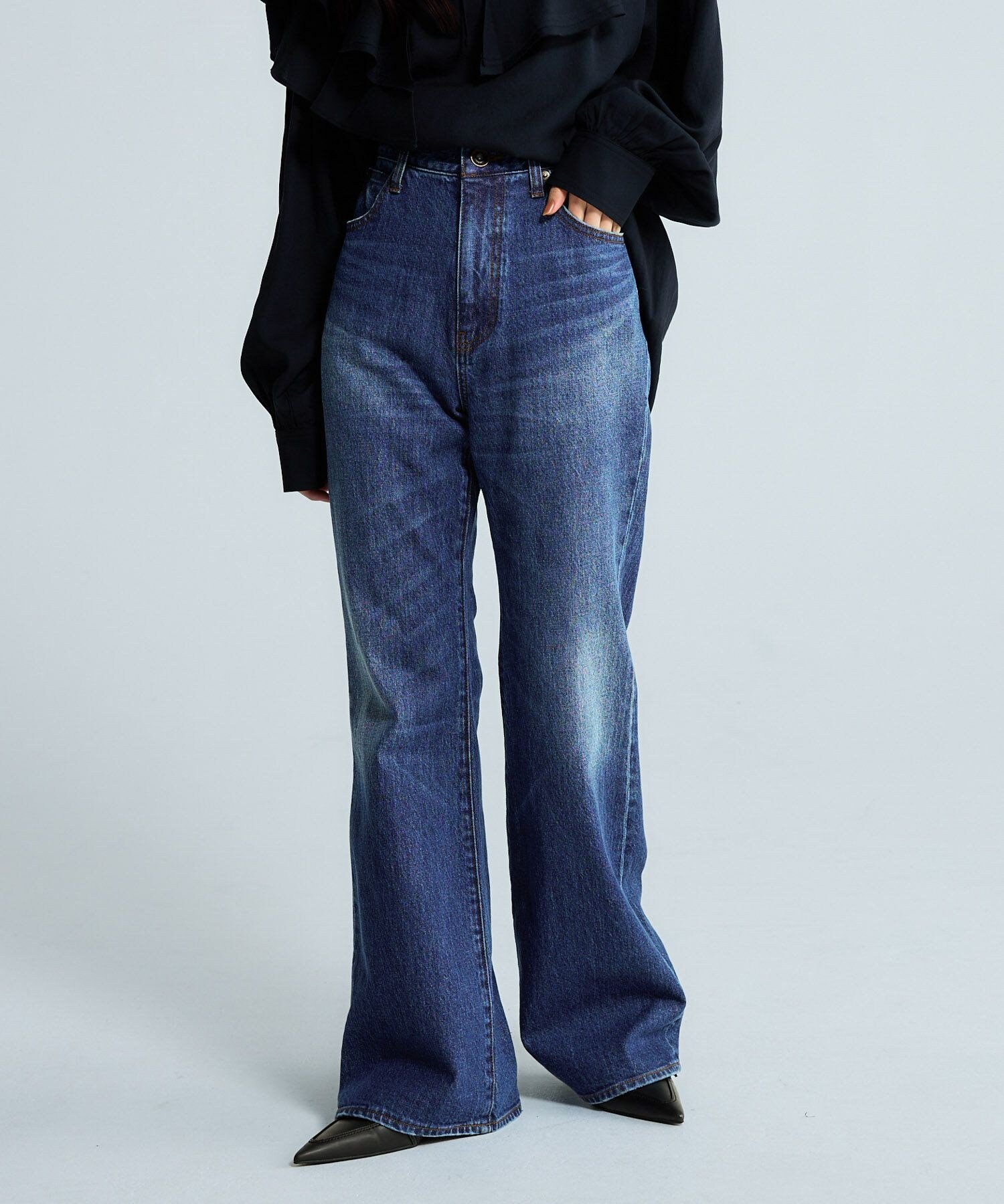 JEANASIS｜コットンフィットフレアデニム | Rakuten Fashion(楽天