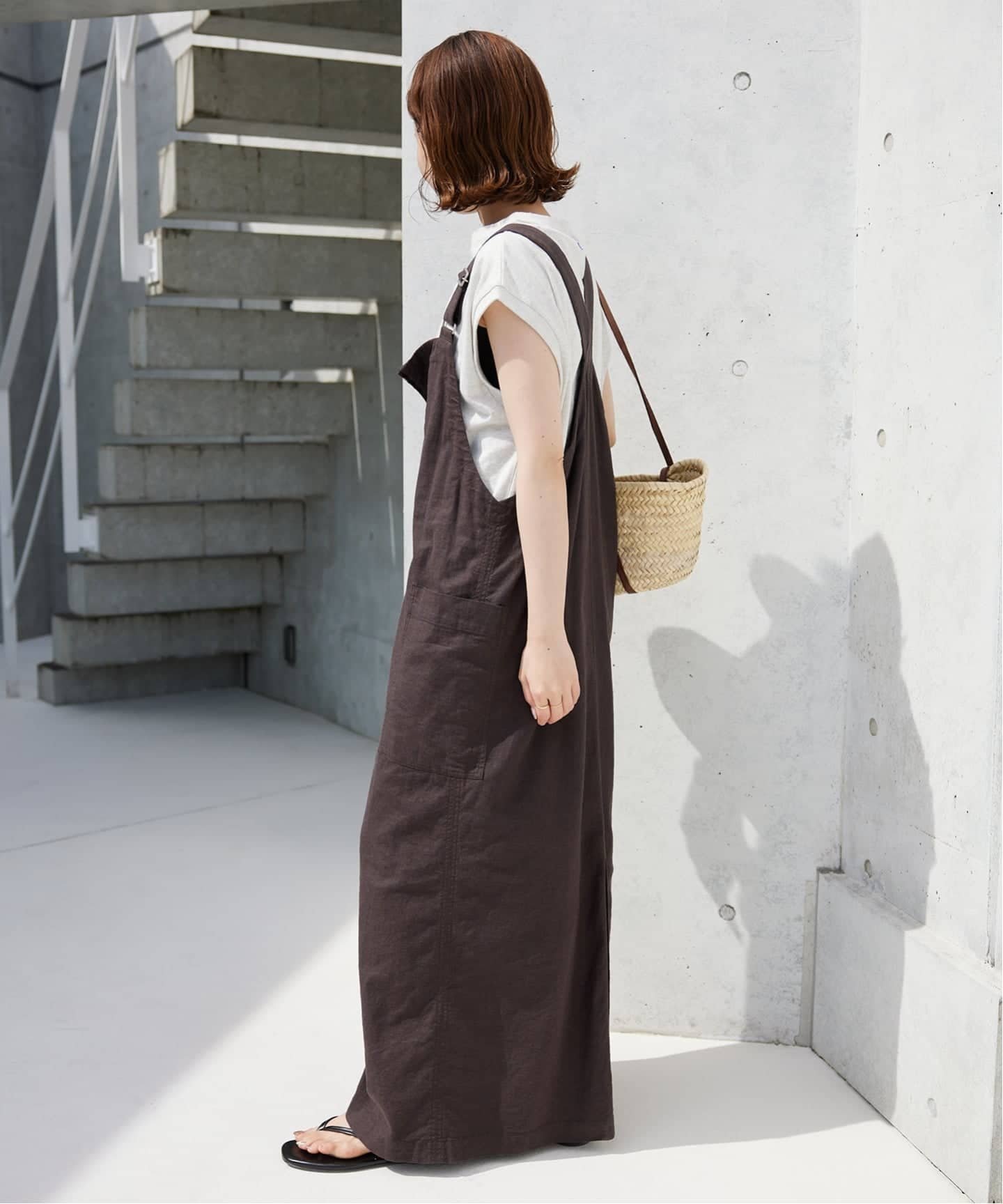 SLOBE IENA｜《WEB/一部店舗限定/追加2》アイラインジャンパースカート