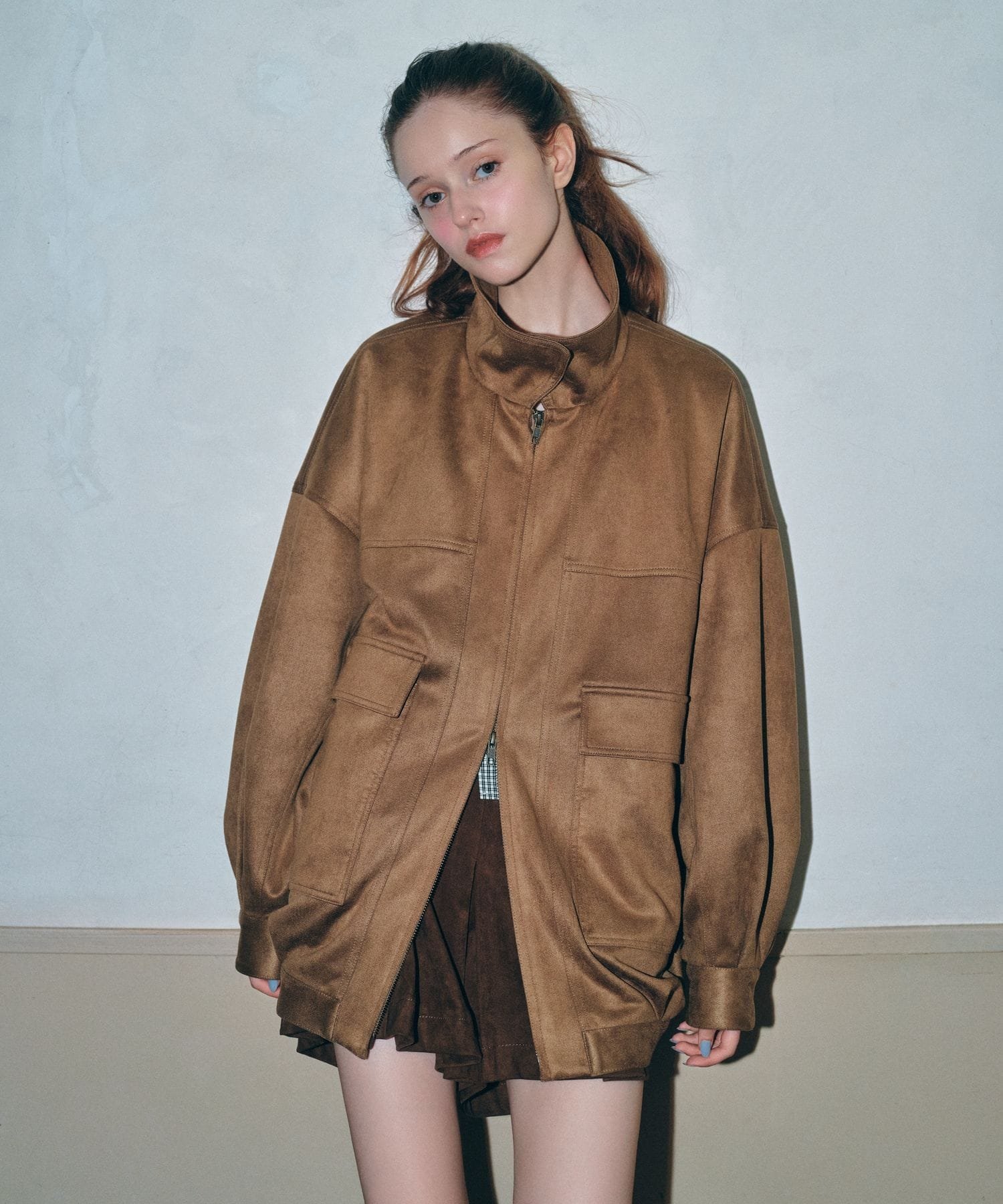 Heather｜フェイクレザーBIGブルゾン2 | Rakuten Fashion(楽天