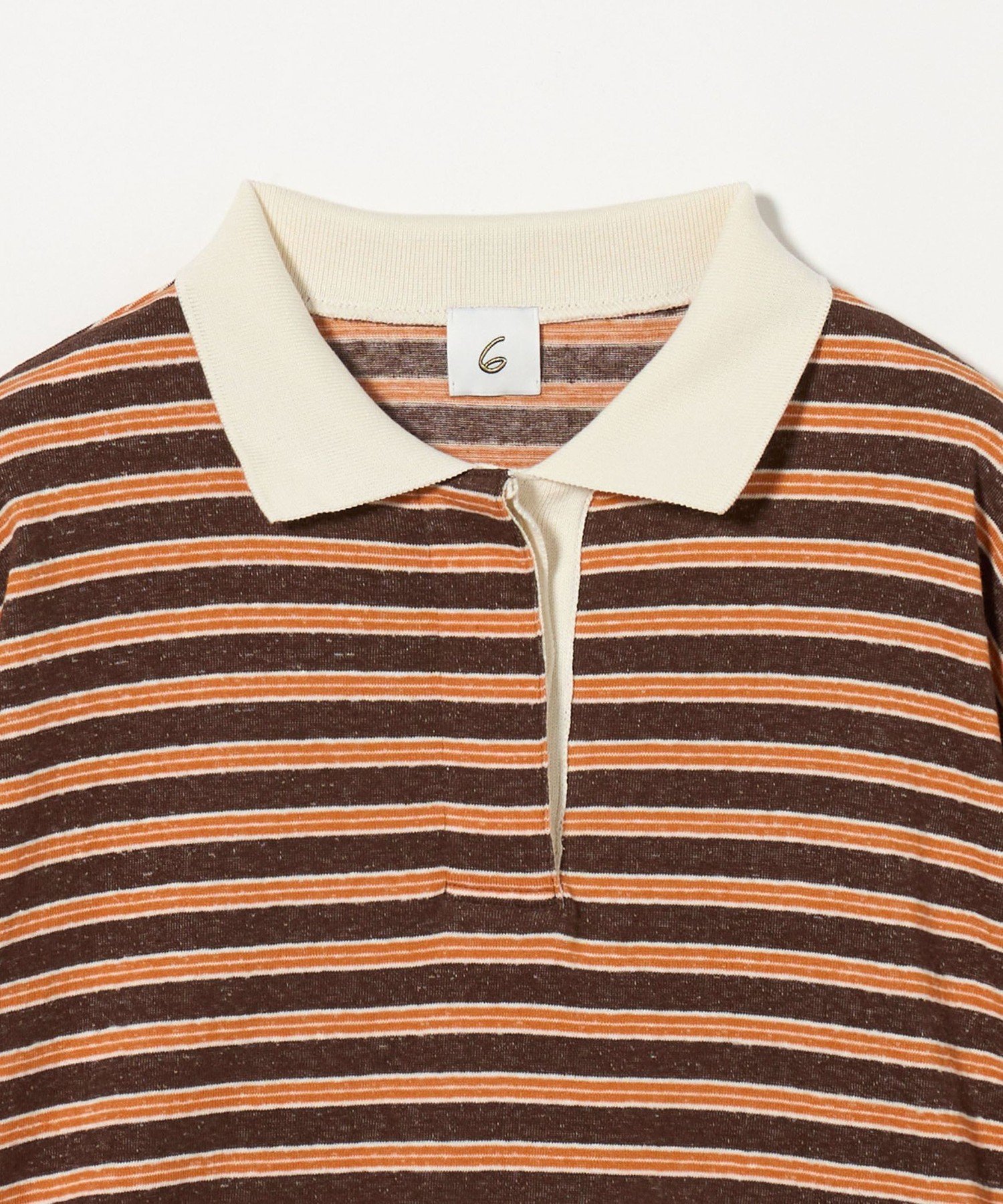 ロク6 roku コットンボーダーラガー BEAUTY&YOUTH UNITED ARROWS｜<6(ROKU)>コットン ボーダー ラガー