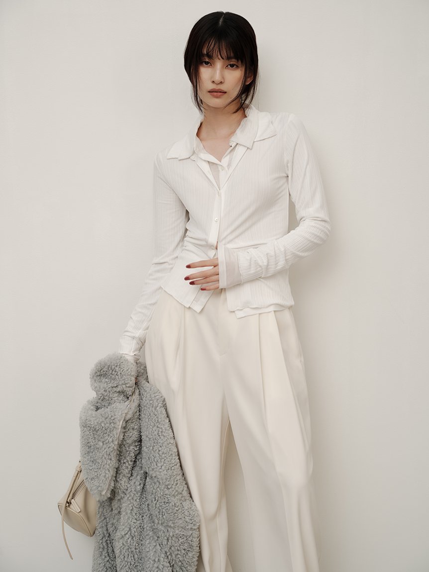 FRAY I.D｜レイヤードポロカットソー | Rakuten Fashion(楽天