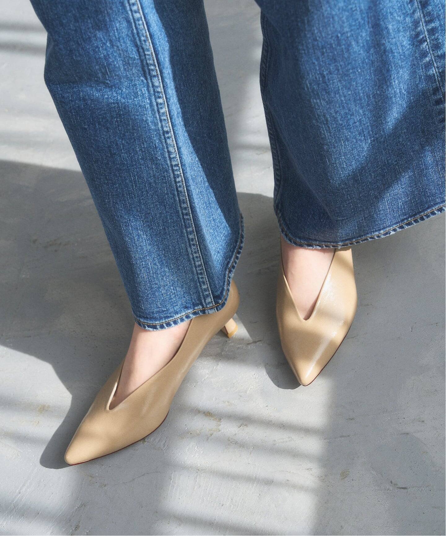 LE TALON｜《追加》4.5cmポインテッドハイバンプパンプス | Rakuten