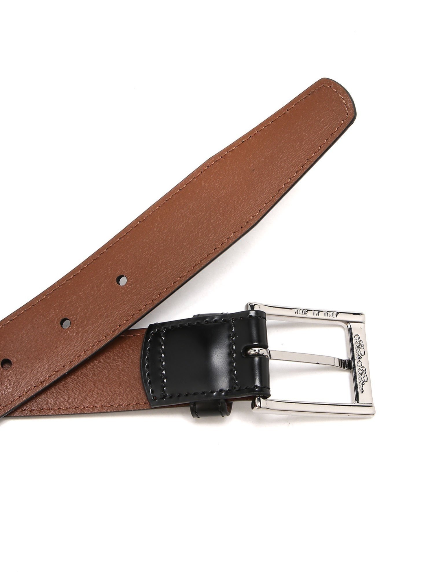 Brooks Brothers｜シルバーバックル ドレスベルト | Rakuten Fashion