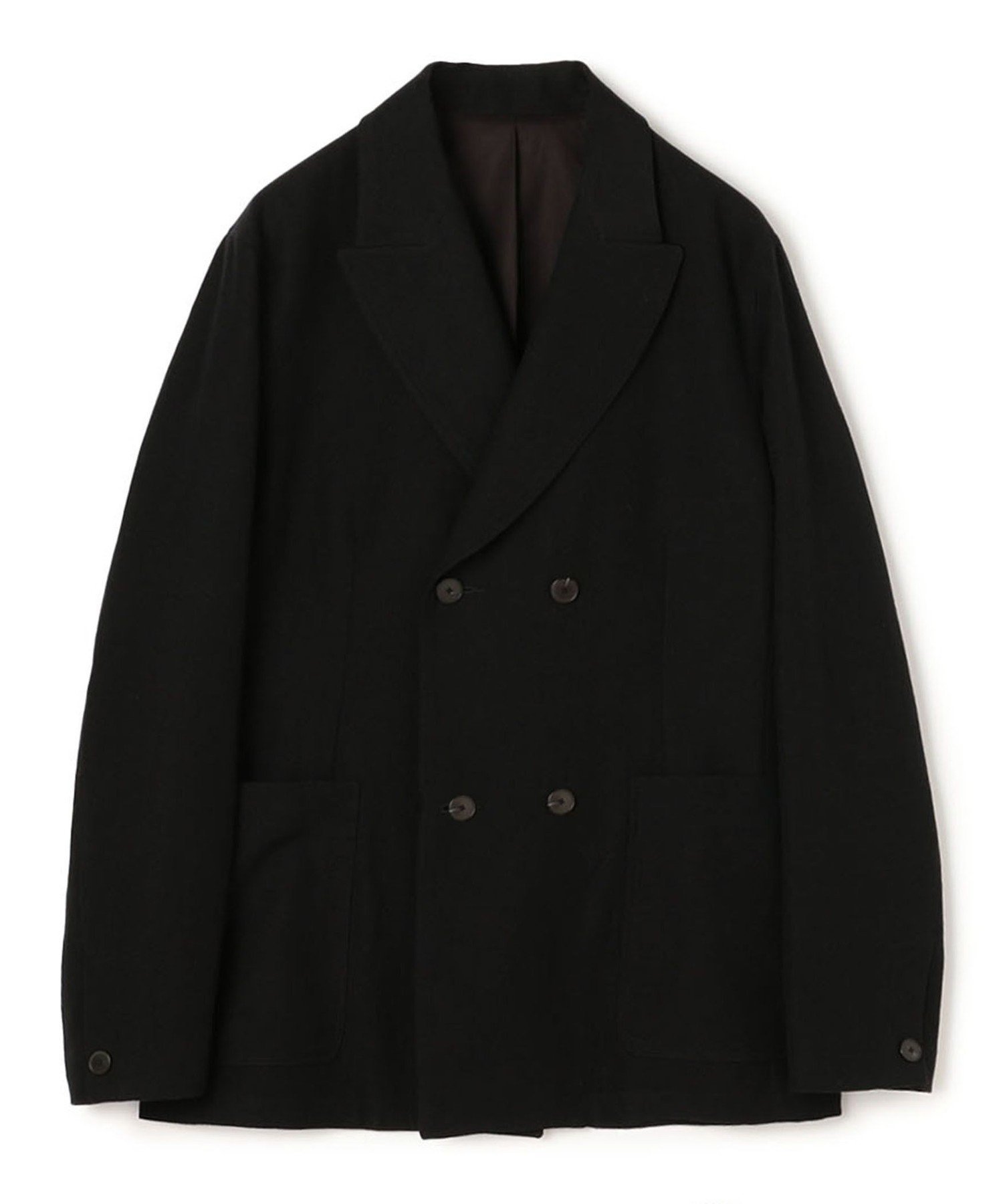 TOMORROWLAND｜ウールリネンコットン ダブルブレステッド 4Bジャケット