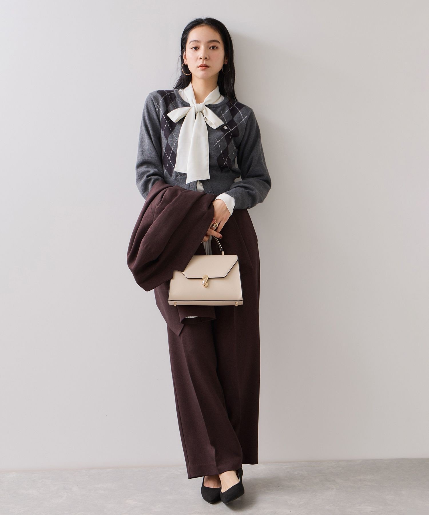 VIS｜サテンボウタイブラウス | Rakuten Fashion(楽天ファッション／旧