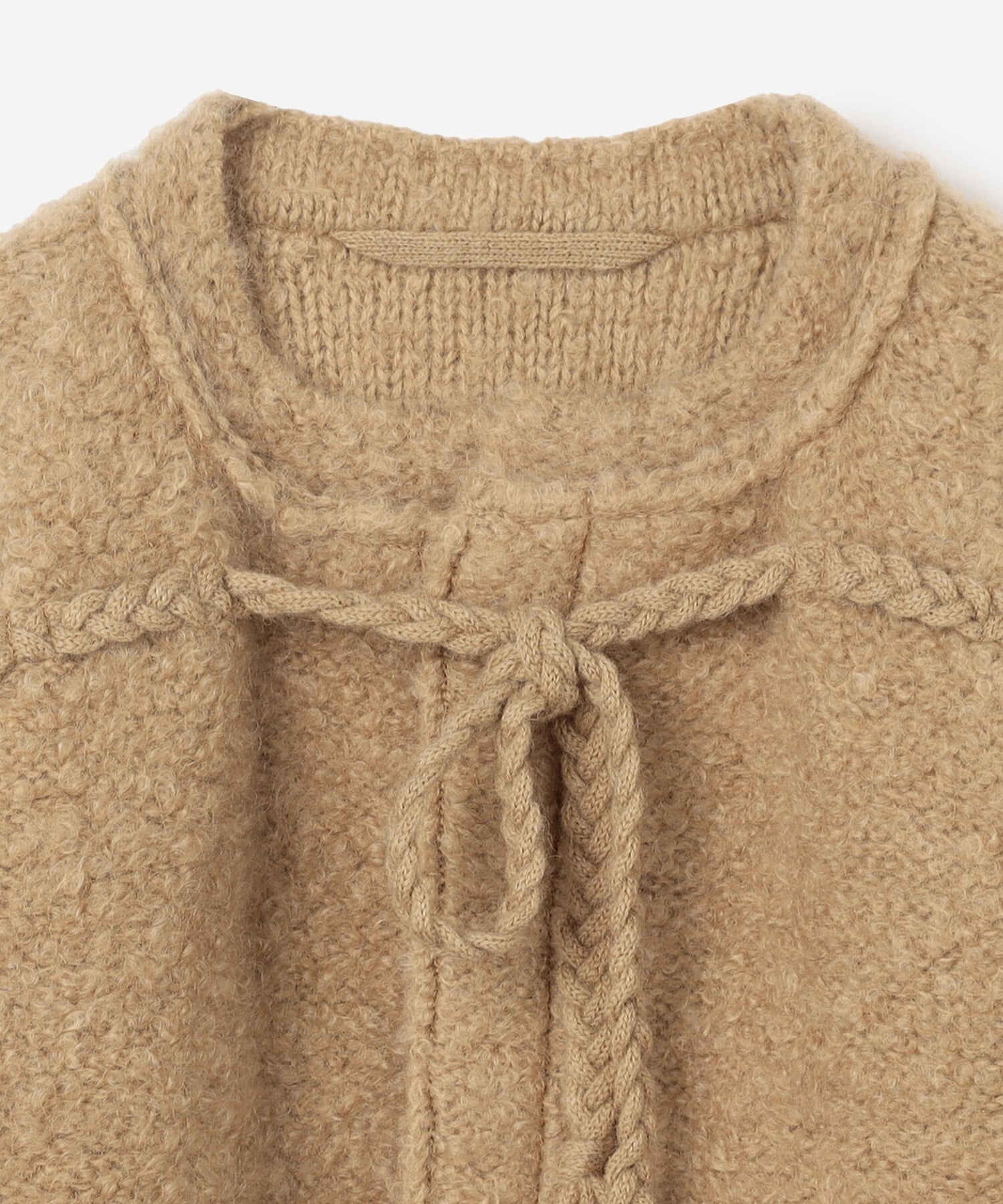 Bshop｜UNFIL | モヘア&シェットランドウール ニットジャケット WOMEN