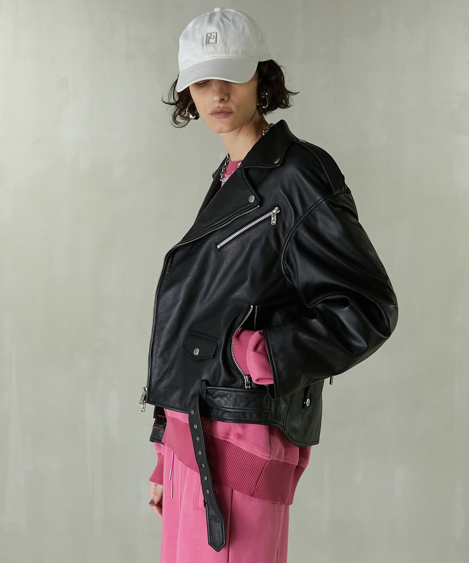 PRANK PROJECT｜SHEEPレザーライダースジャケット / SHEEP Leather