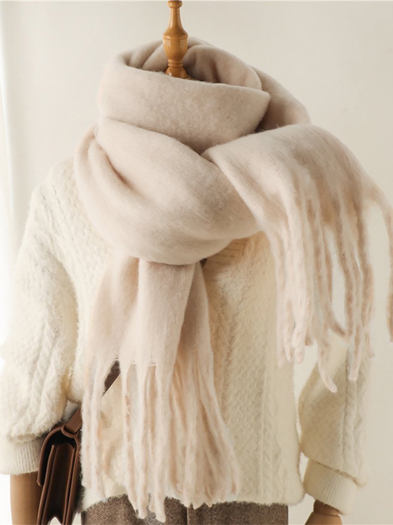 Doux Belle｜フリンジ付きマフラー レディース マフラー | Rakuten