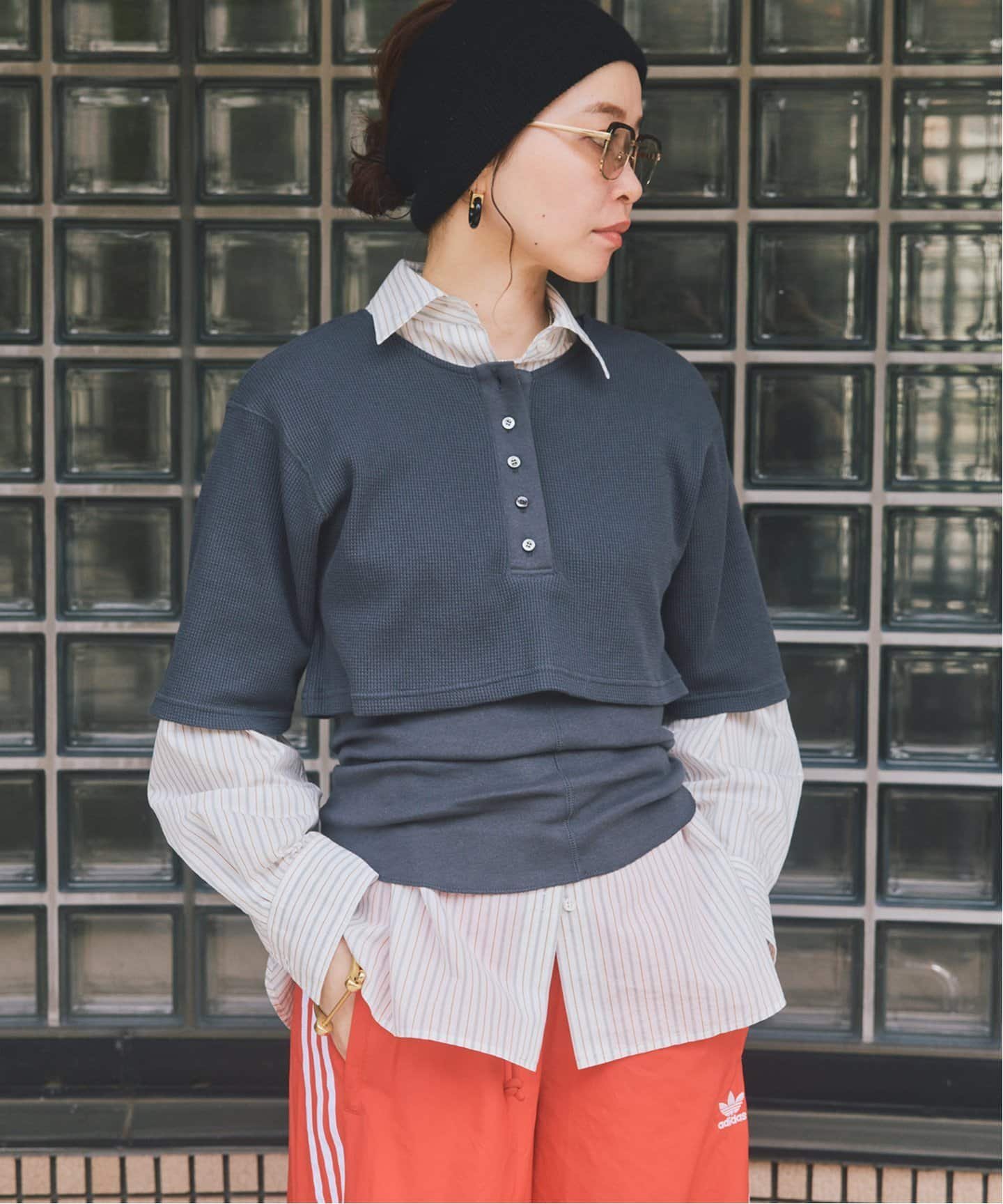 FRAMeWORK｜oll*FRAMeWORK レイヤードサーマルT | Rakuten Fashion